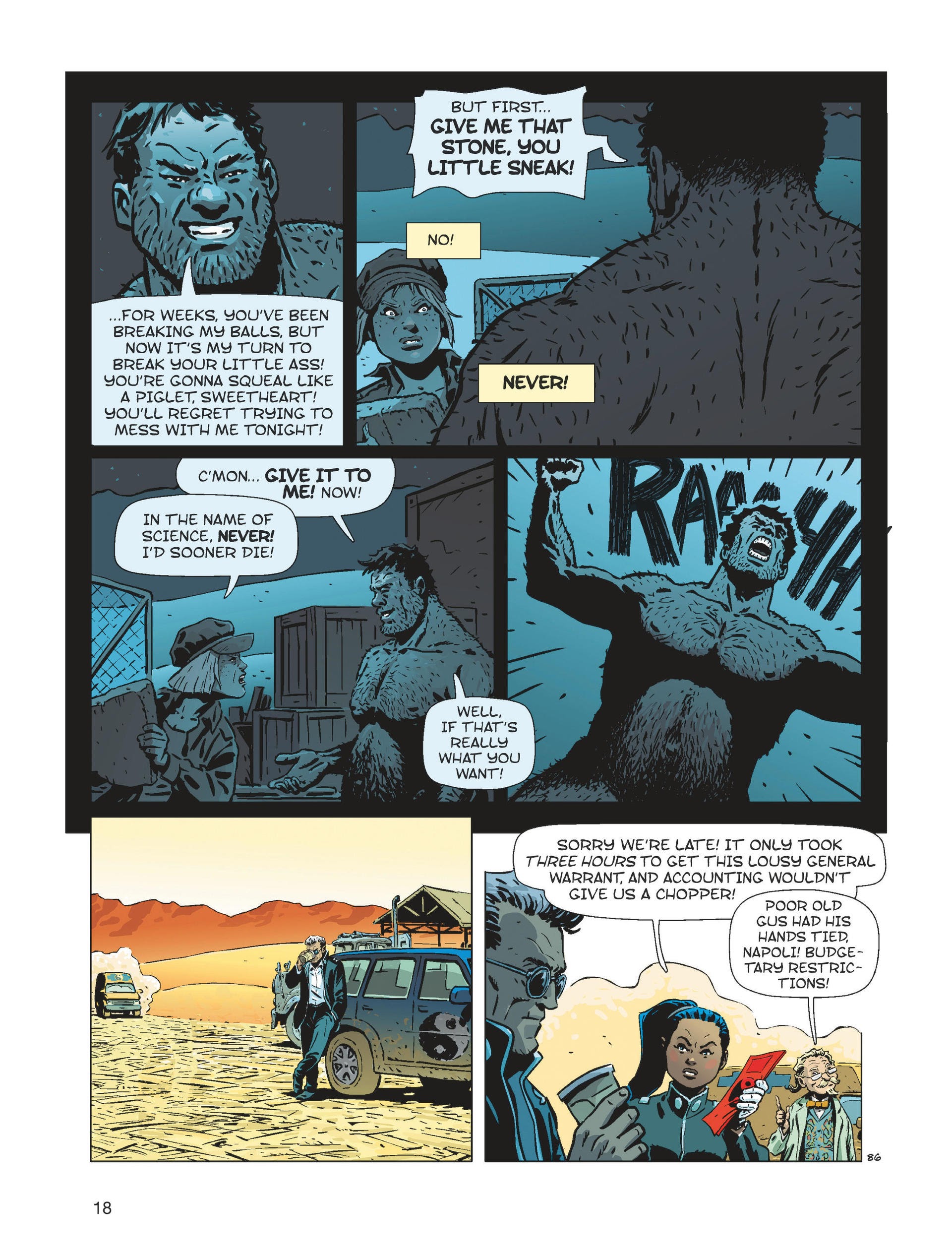 Read online Karma City comic -  Issue #4 - 19