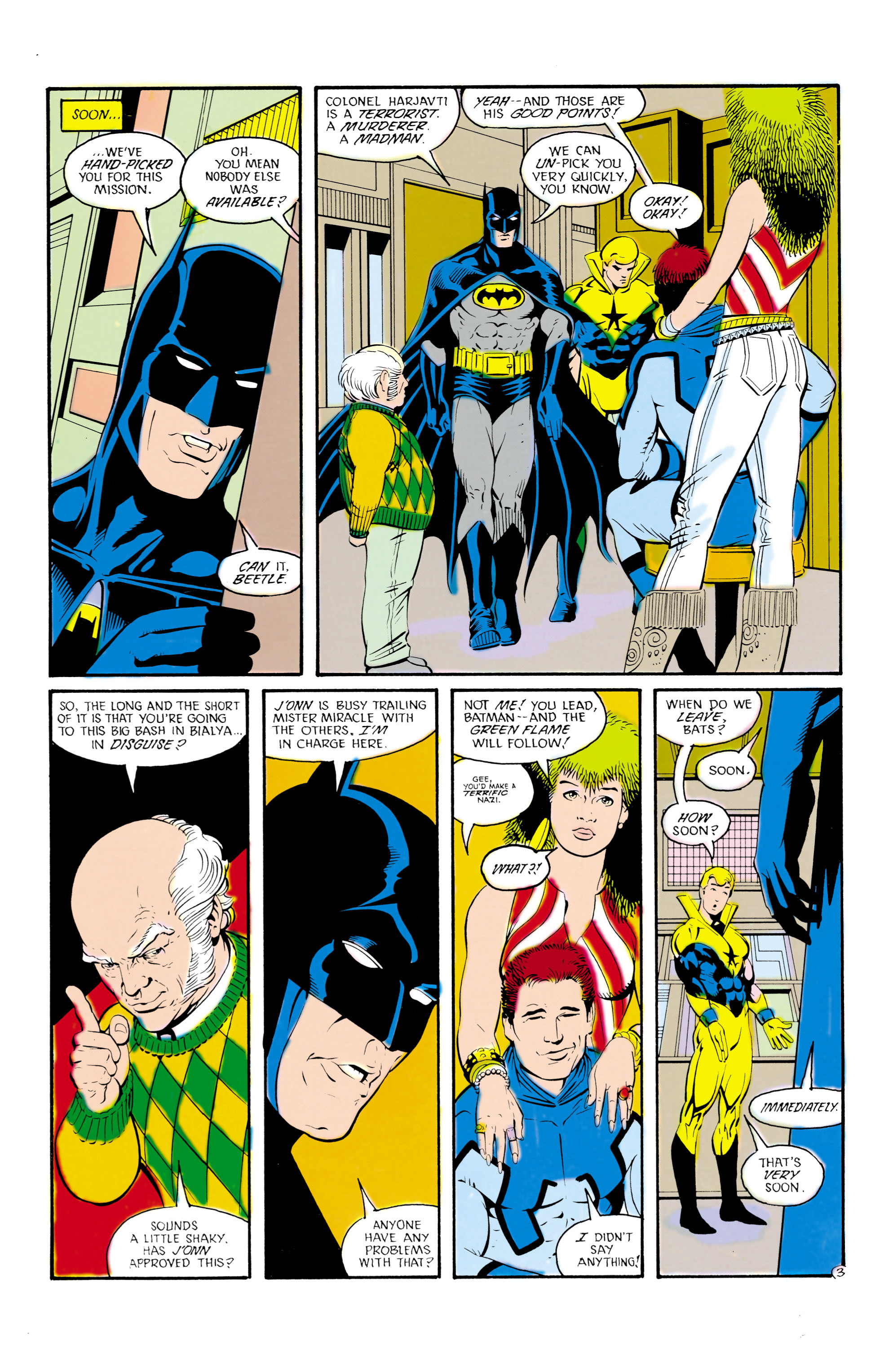 Read online Justice League International (1987) comic -  Issue #16 - 4