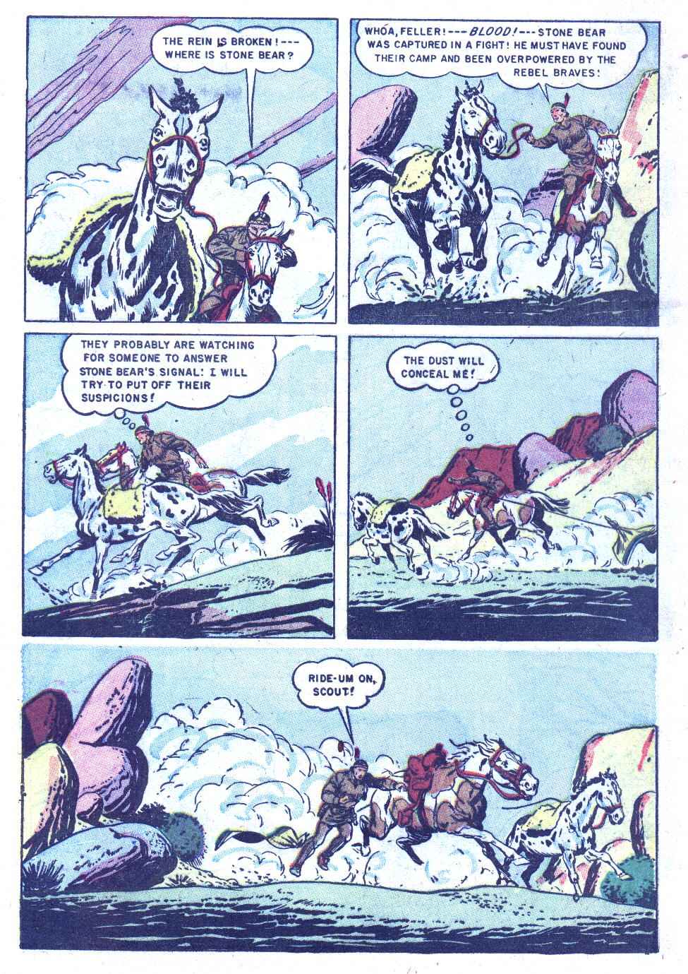 Read online Lone Ranger's Companion Tonto comic -  Issue #5 - 8