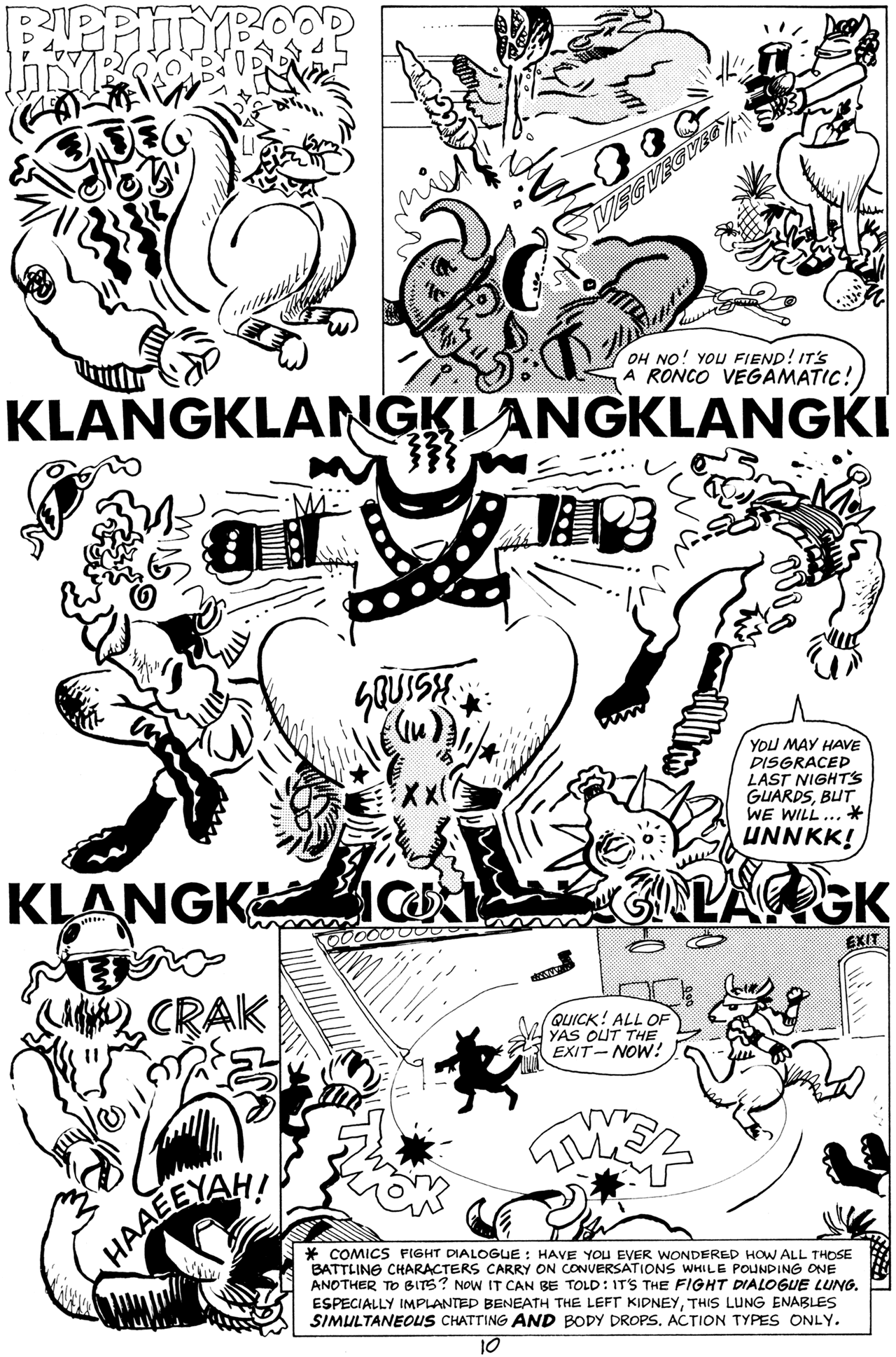 Read online Pre-Teen Dirty-Gene Kung-Fu Kangaroos comic -  Issue #1 - 12