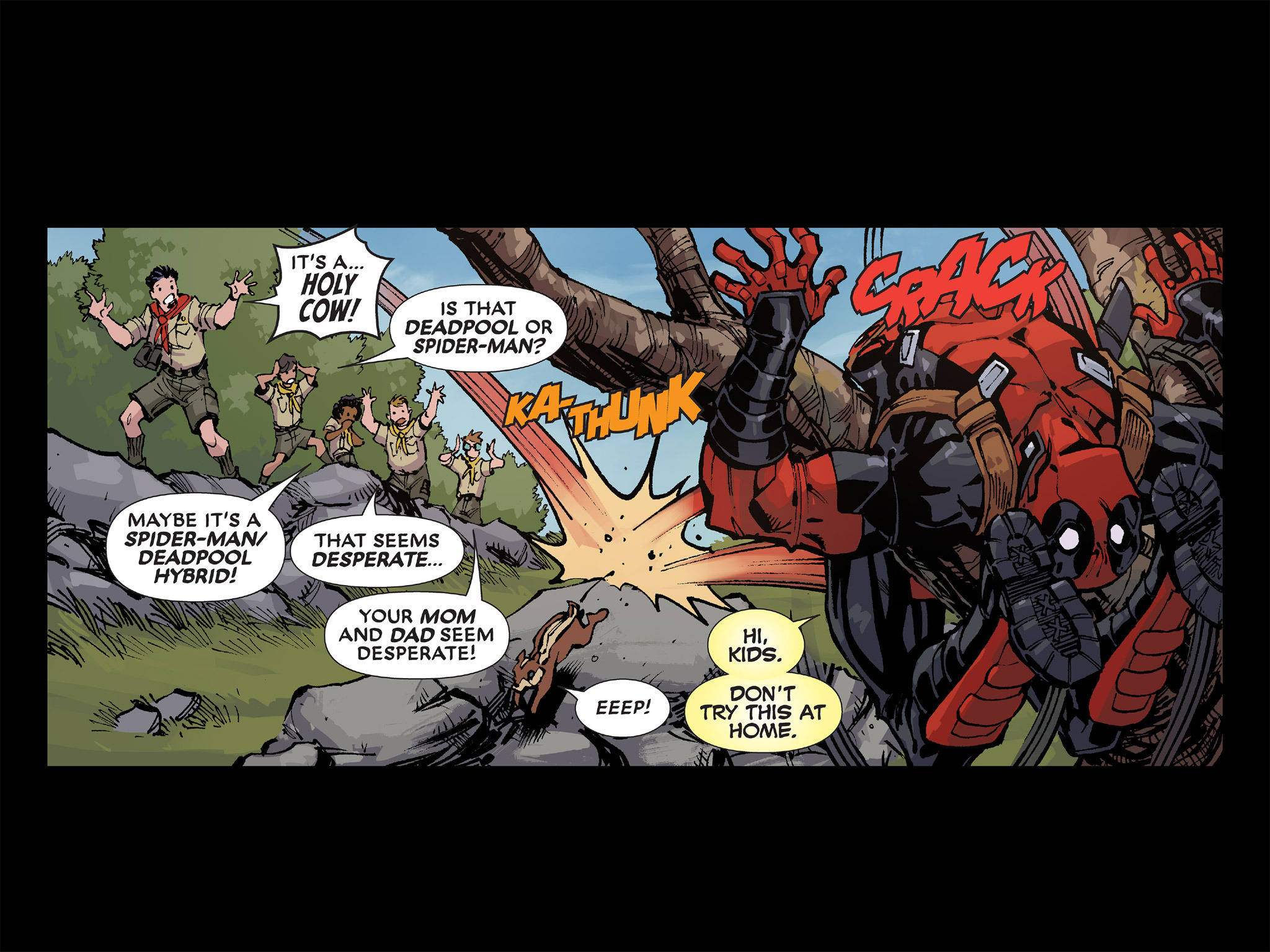 Read online Deadpool: Too Soon? Infinite Comic comic -  Issue #3 - 10