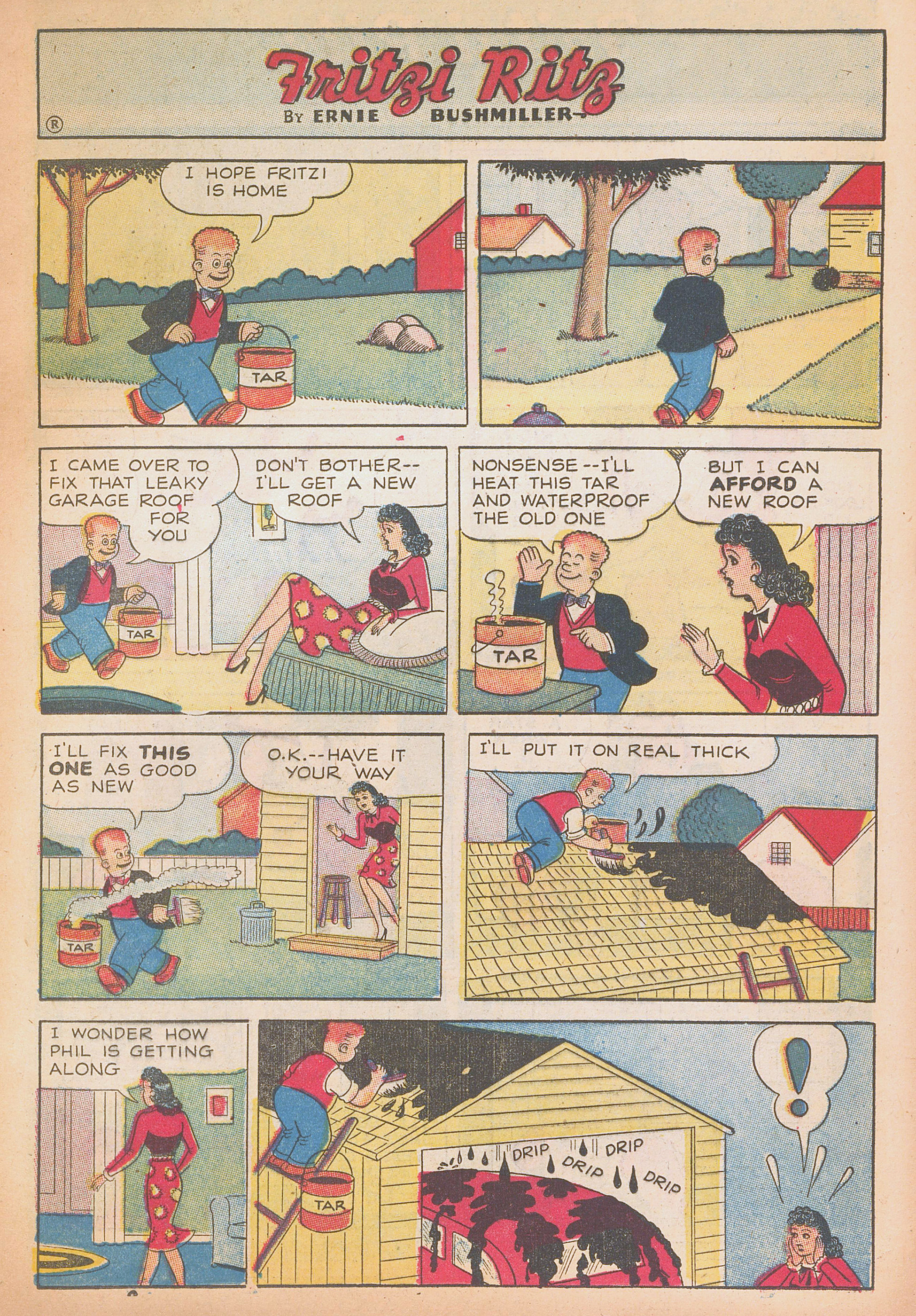 Read online Fritzi Ritz (1953) comic -  Issue #43 - 13