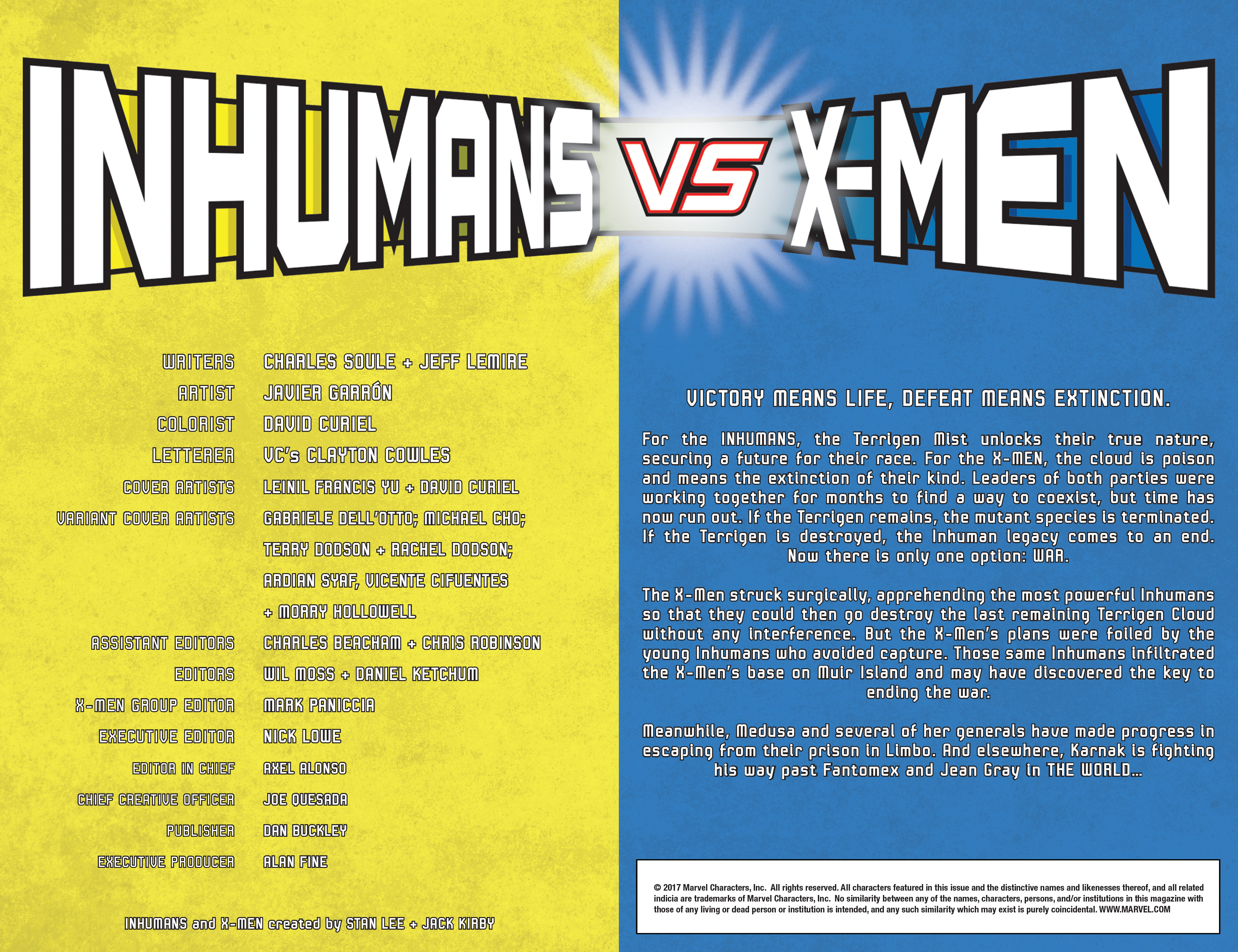 Read online Inhumans Vs. X-Men comic -  Issue #5 - 3