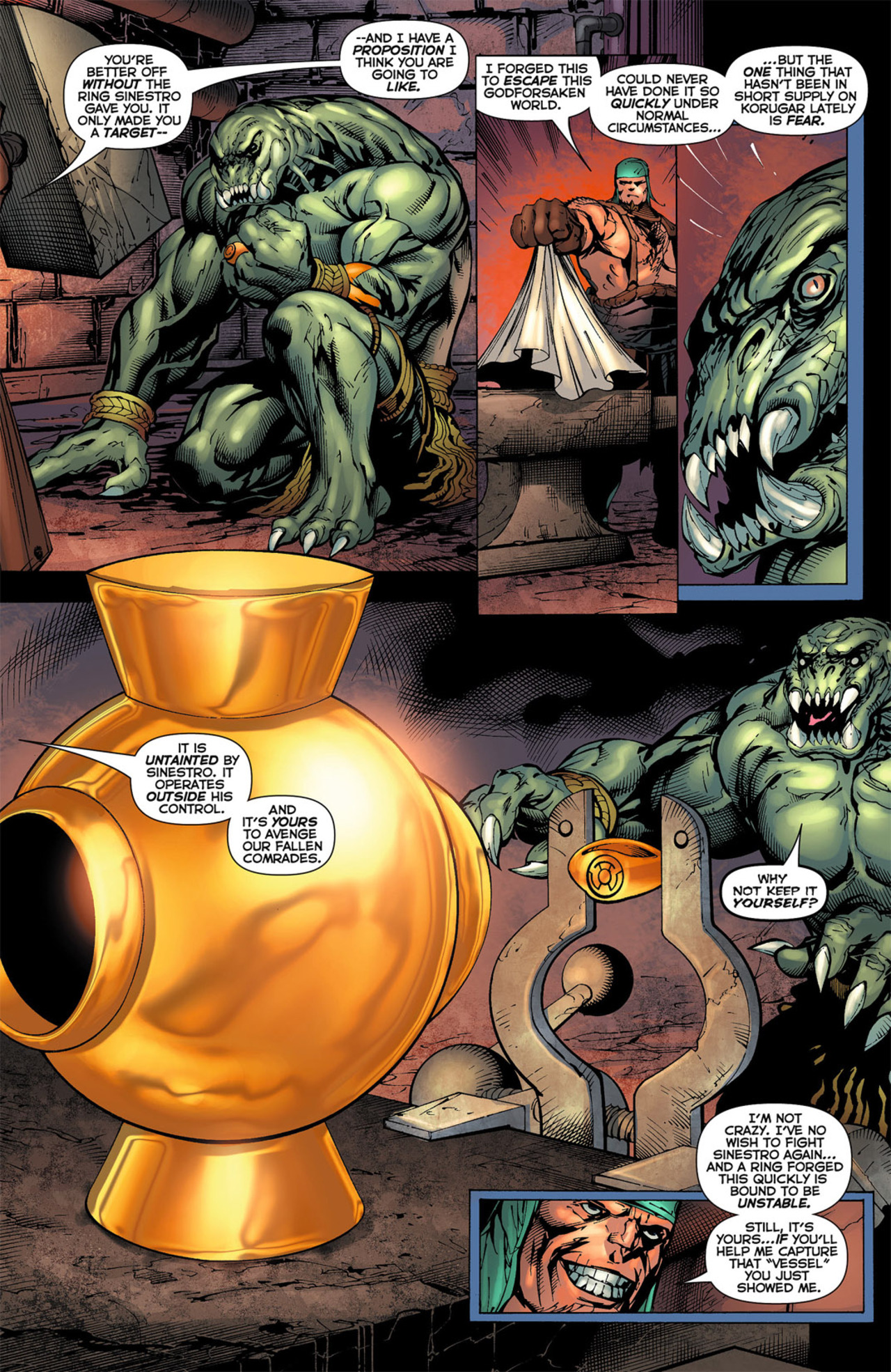 Read online Green Lantern: New Guardians comic -  Issue #8 - 19