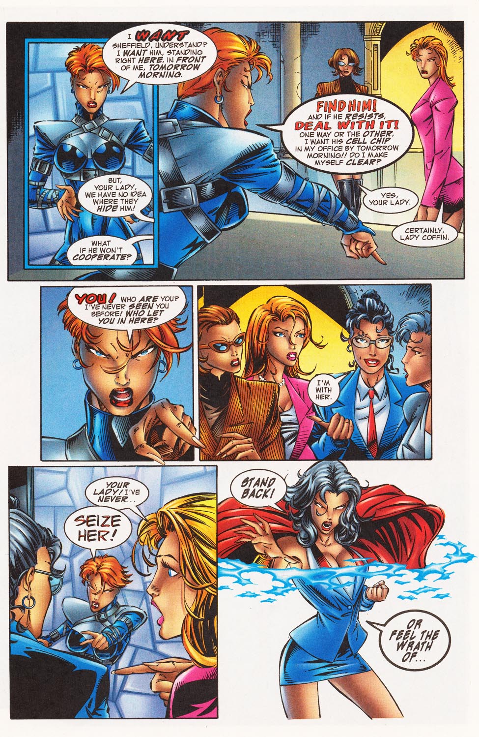 Read online Lady Supreme comic -  Issue #1 - 7