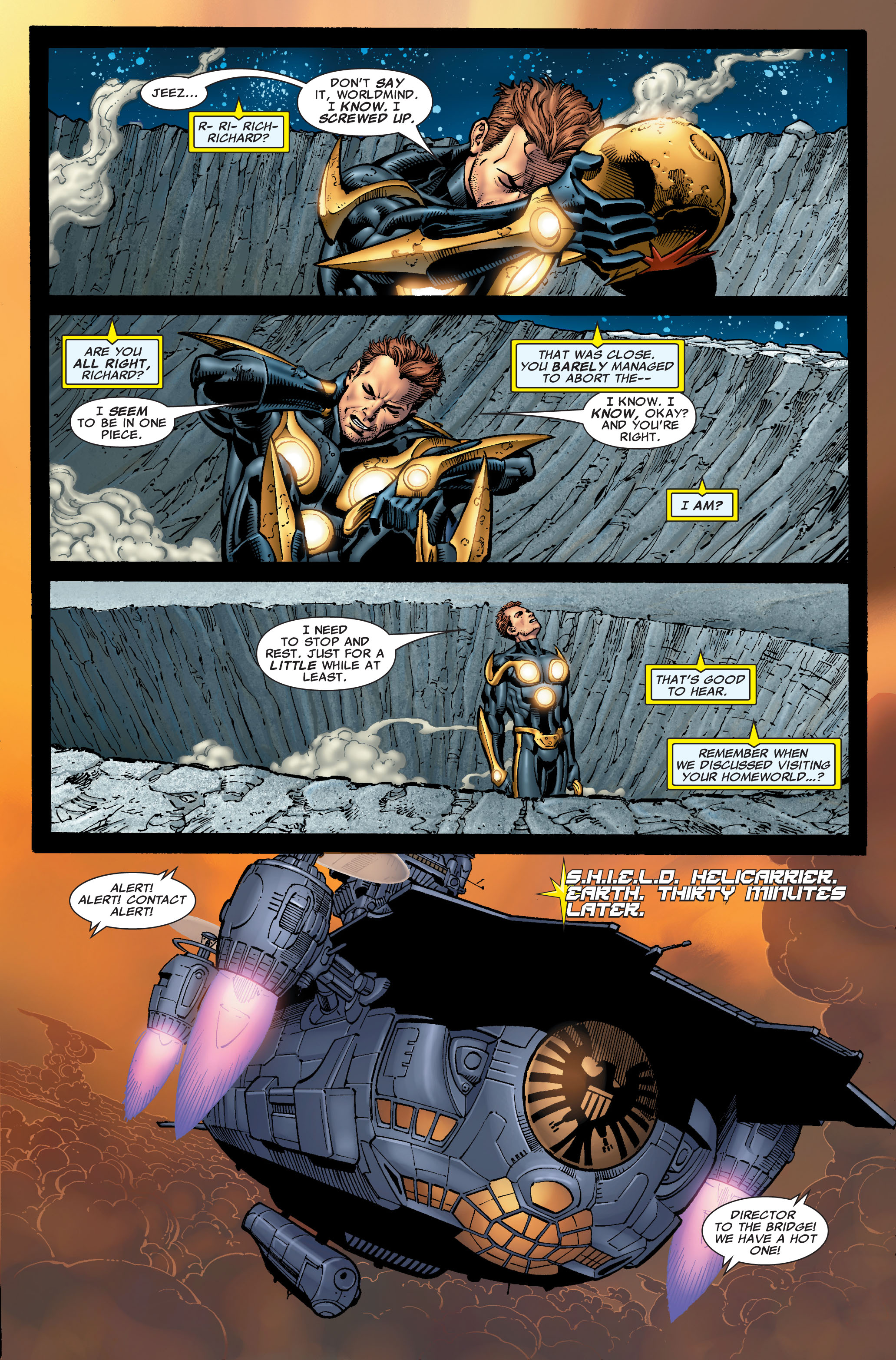 Read online Nova (2007) comic -  Issue #1 - 22