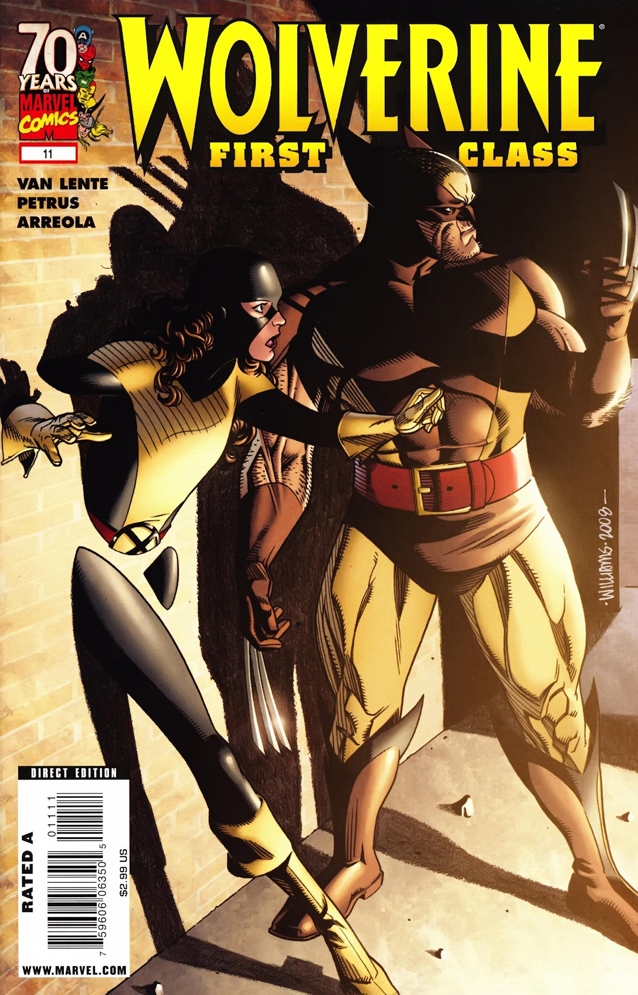 Read online Wolverine: First Class comic -  Issue #11 - 1