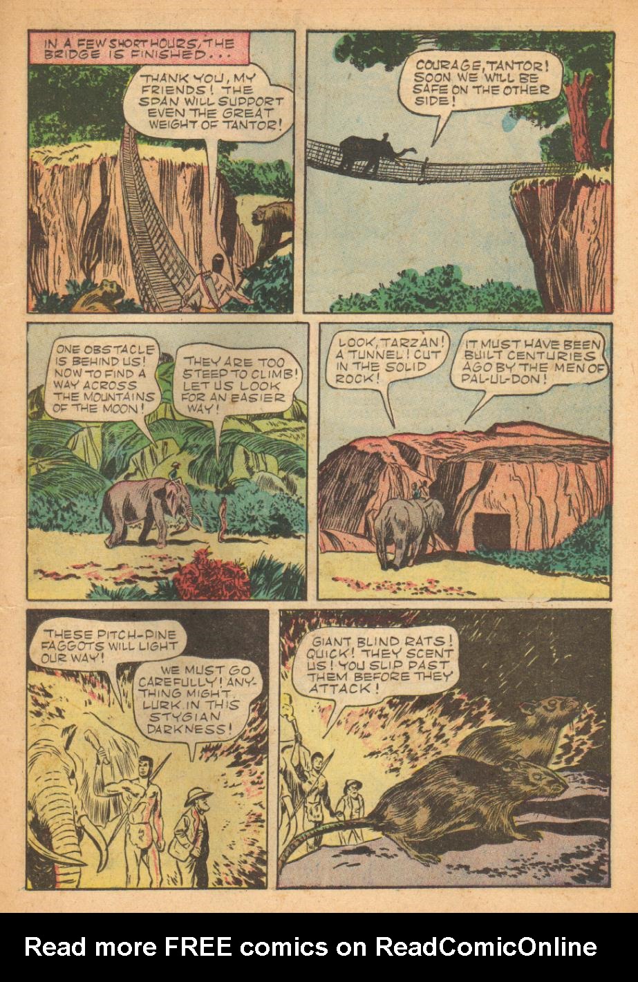 Read online Tarzan (1948) comic -  Issue #26 - 11