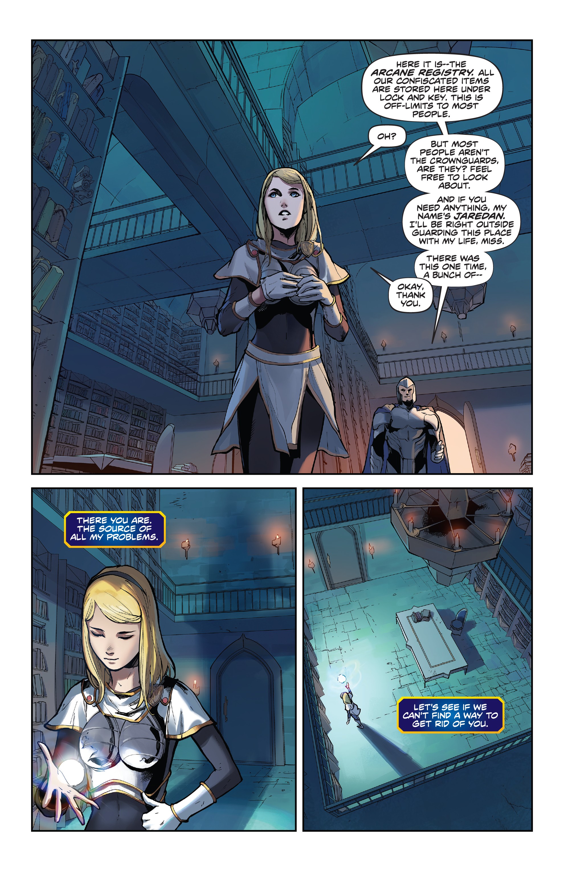 Read online League of Legends: Lux comic -  Issue #1 - 12