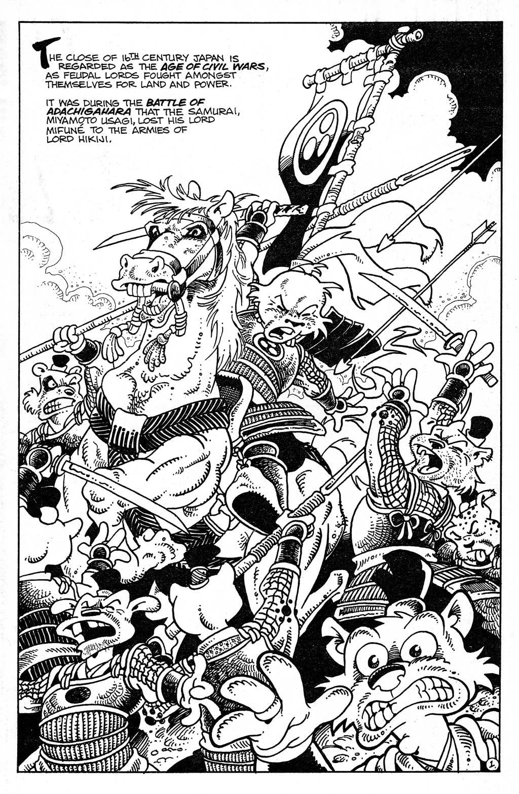 Read online Usagi Yojimbo (1996) comic -  Issue #1 - 3