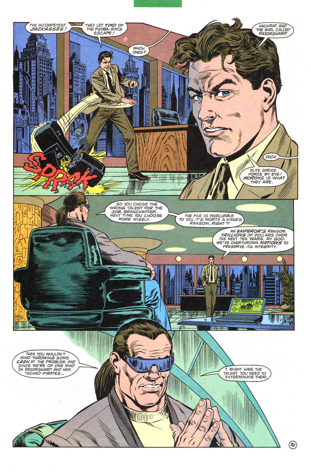 Read online The Psyba-Rats comic -  Issue #1 - 36