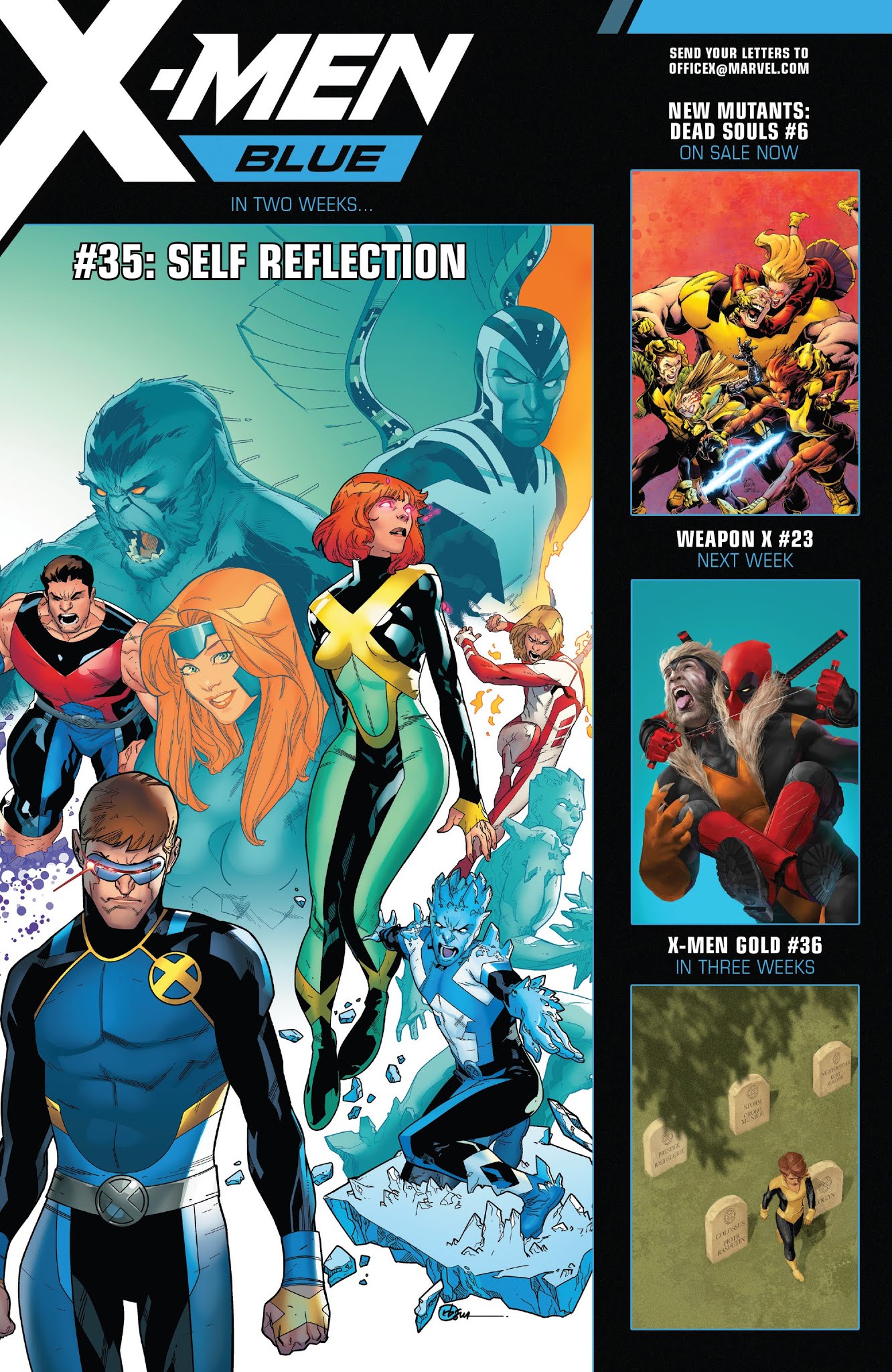 Read online X-Men: Blue comic -  Issue #34 - 20