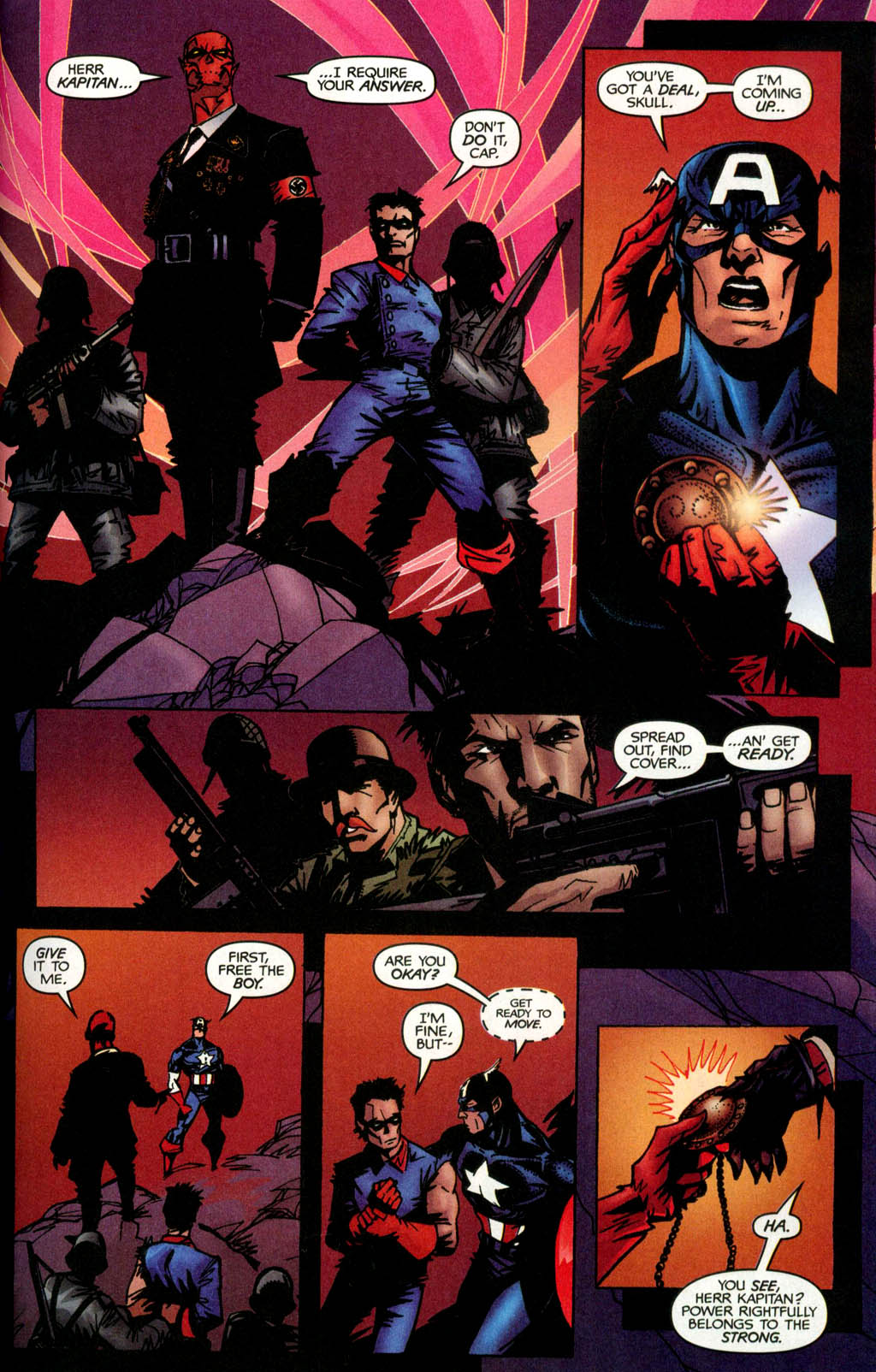 Read online Captain America/Nick Fury: The Otherworld War comic -  Issue # Full - 44