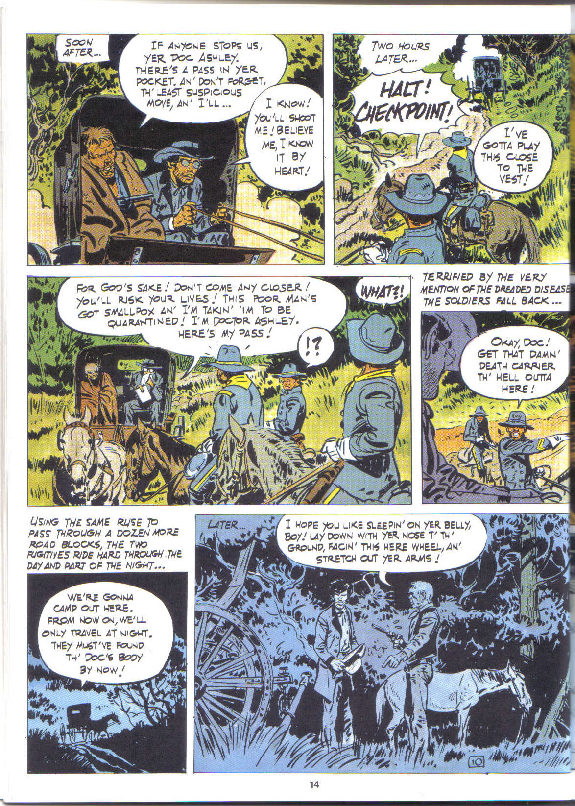 Read online Young Blueberry comic -  Issue # TPB 2 - 15