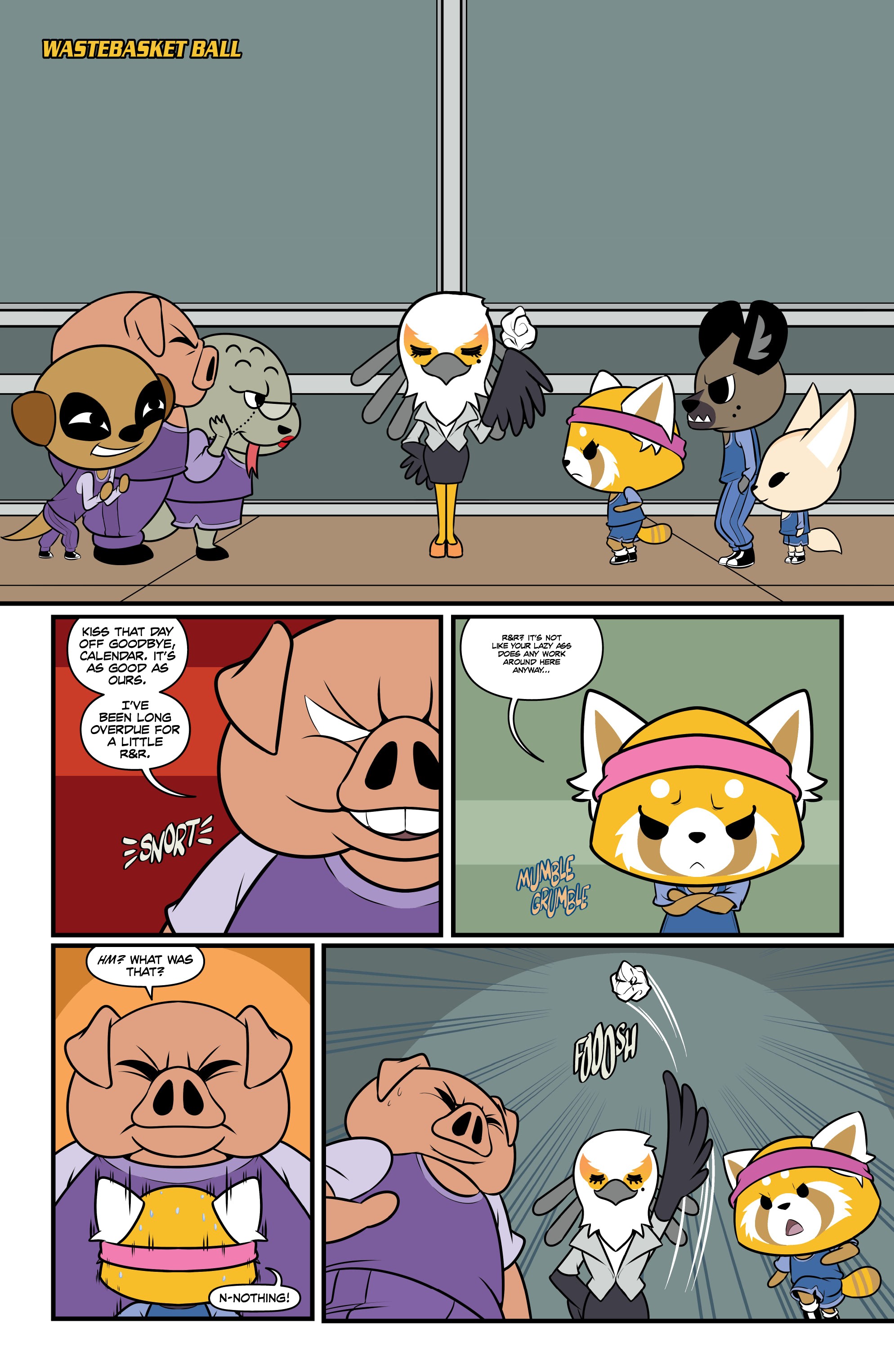 Read online Aggretsuko comic -  Issue #6 - 10