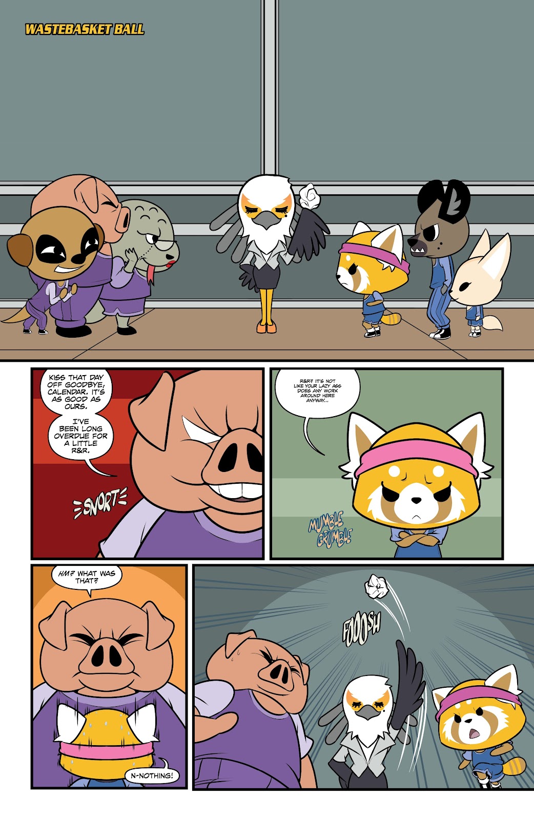 Aggretsuko issue 6 - Page 10