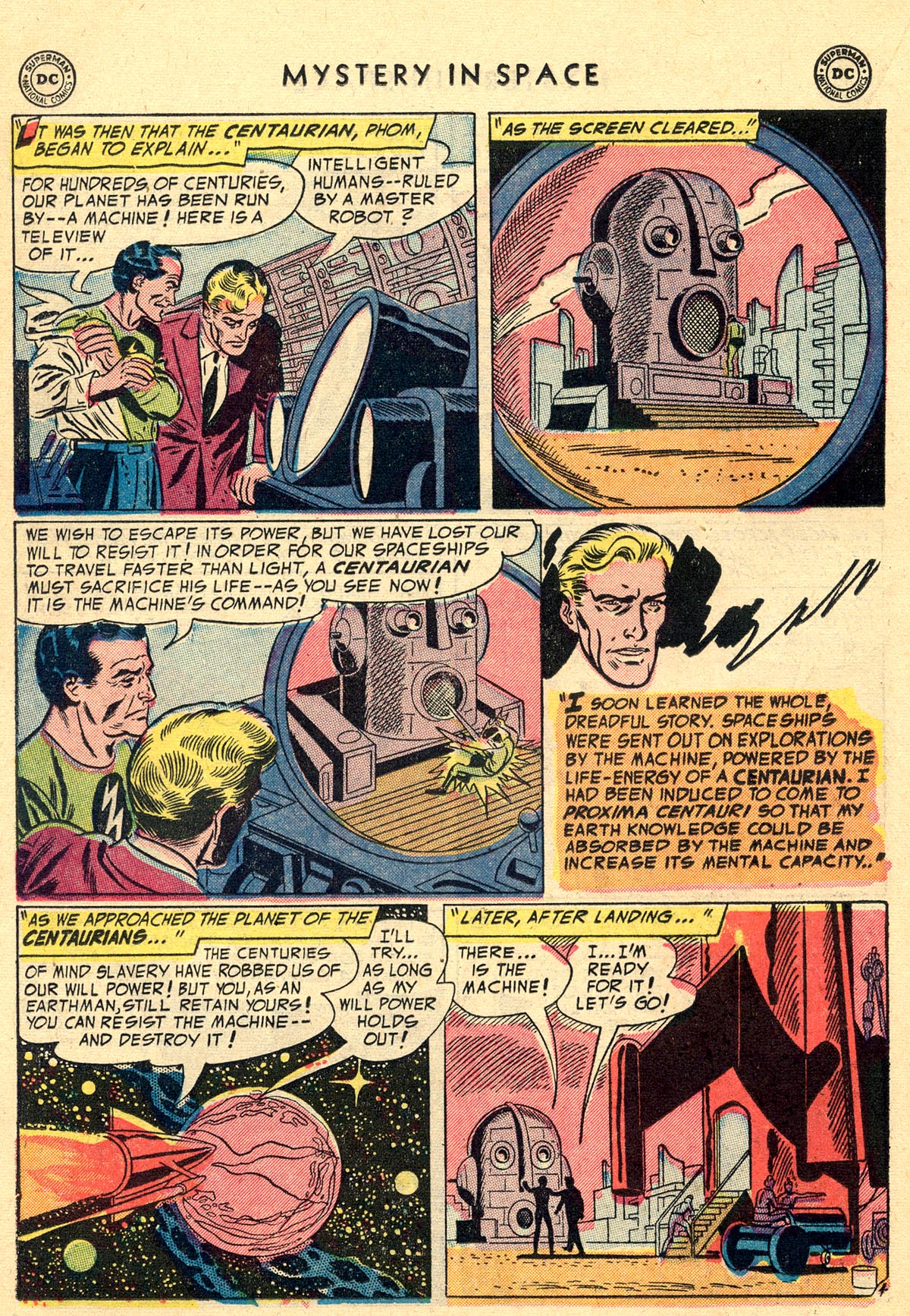 Read online Mystery in Space (1951) comic -  Issue #16 - 22