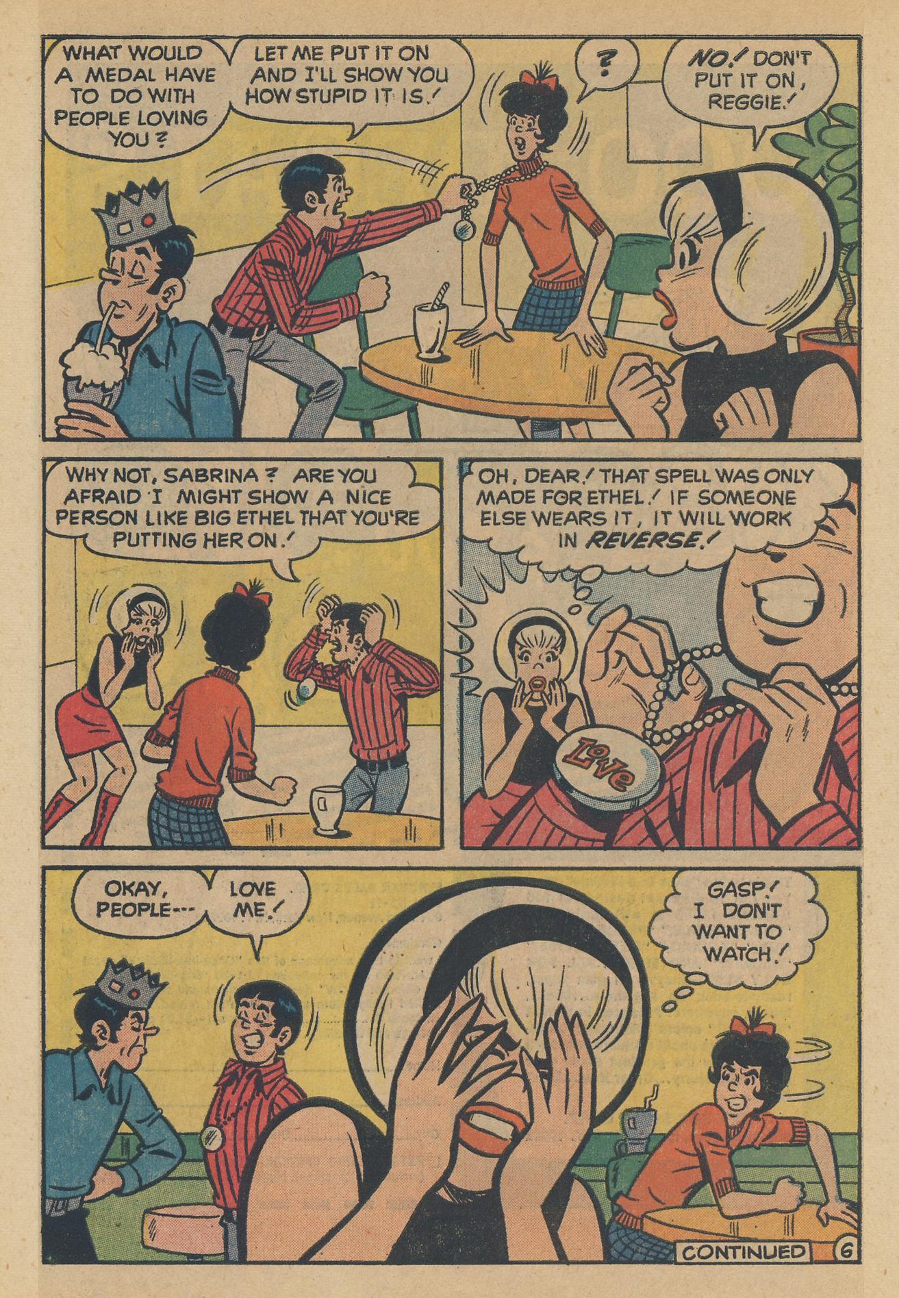 Read online Archie's TV Laugh-Out comic -  Issue #17 - 19