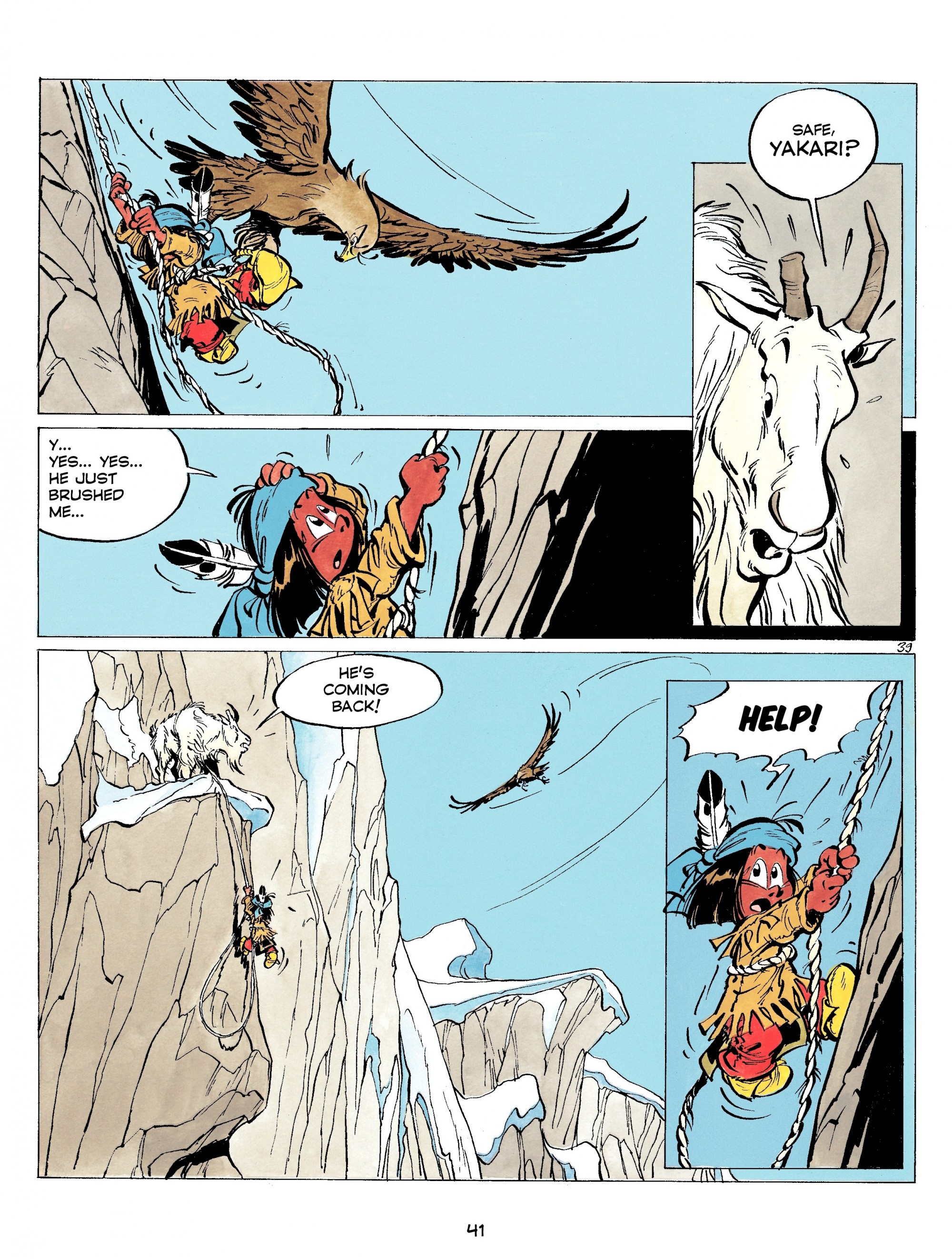 Read online Yakari comic -  Issue #8 - 41