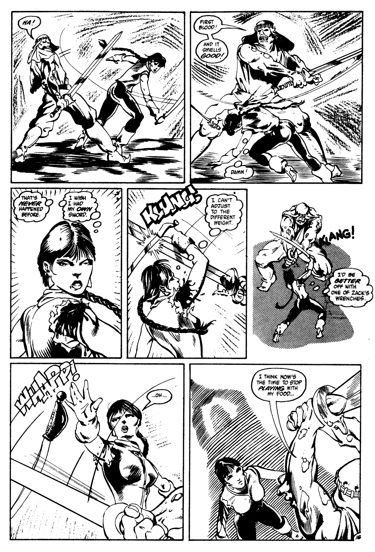 Read online Solo Ex-Mutants comic -  Issue #3 - 18