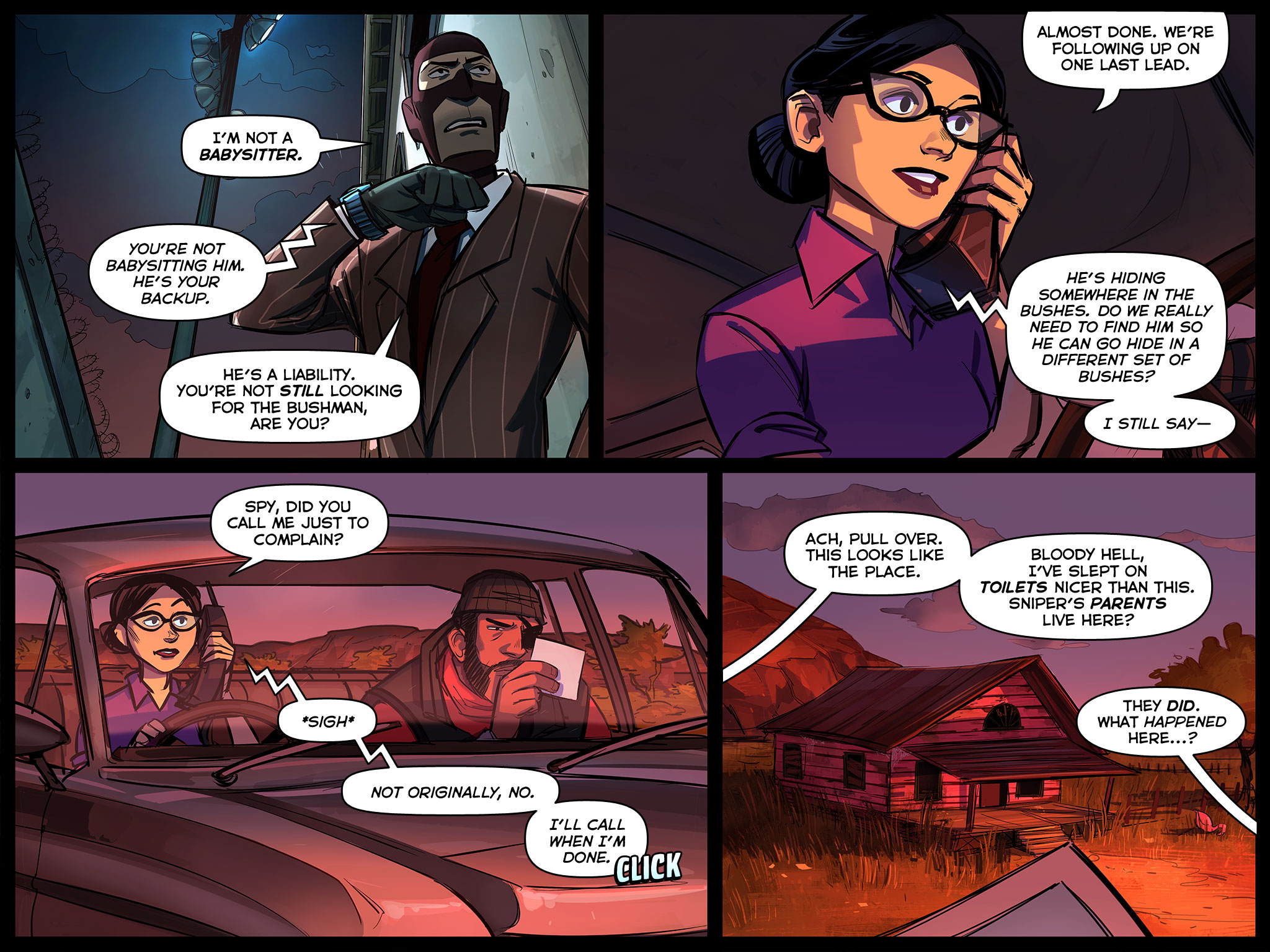 Read online Team Fortress 2 comic -  Issue #4 - 23