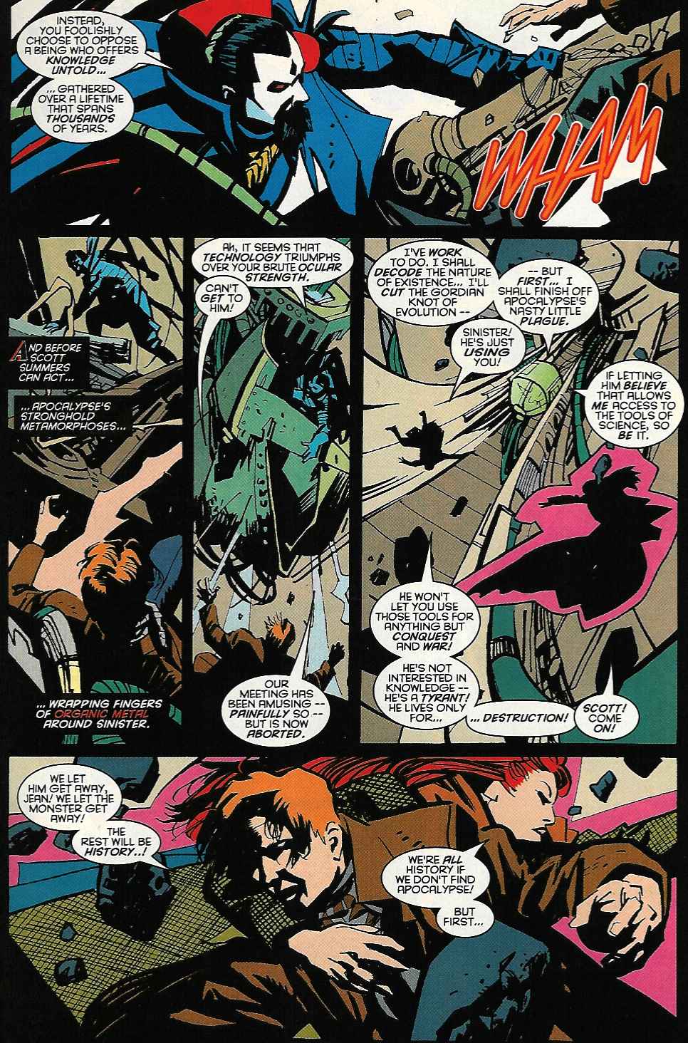 Read online Further Adventures of Cyclops and Phoenix comic -  Issue #4 - 7