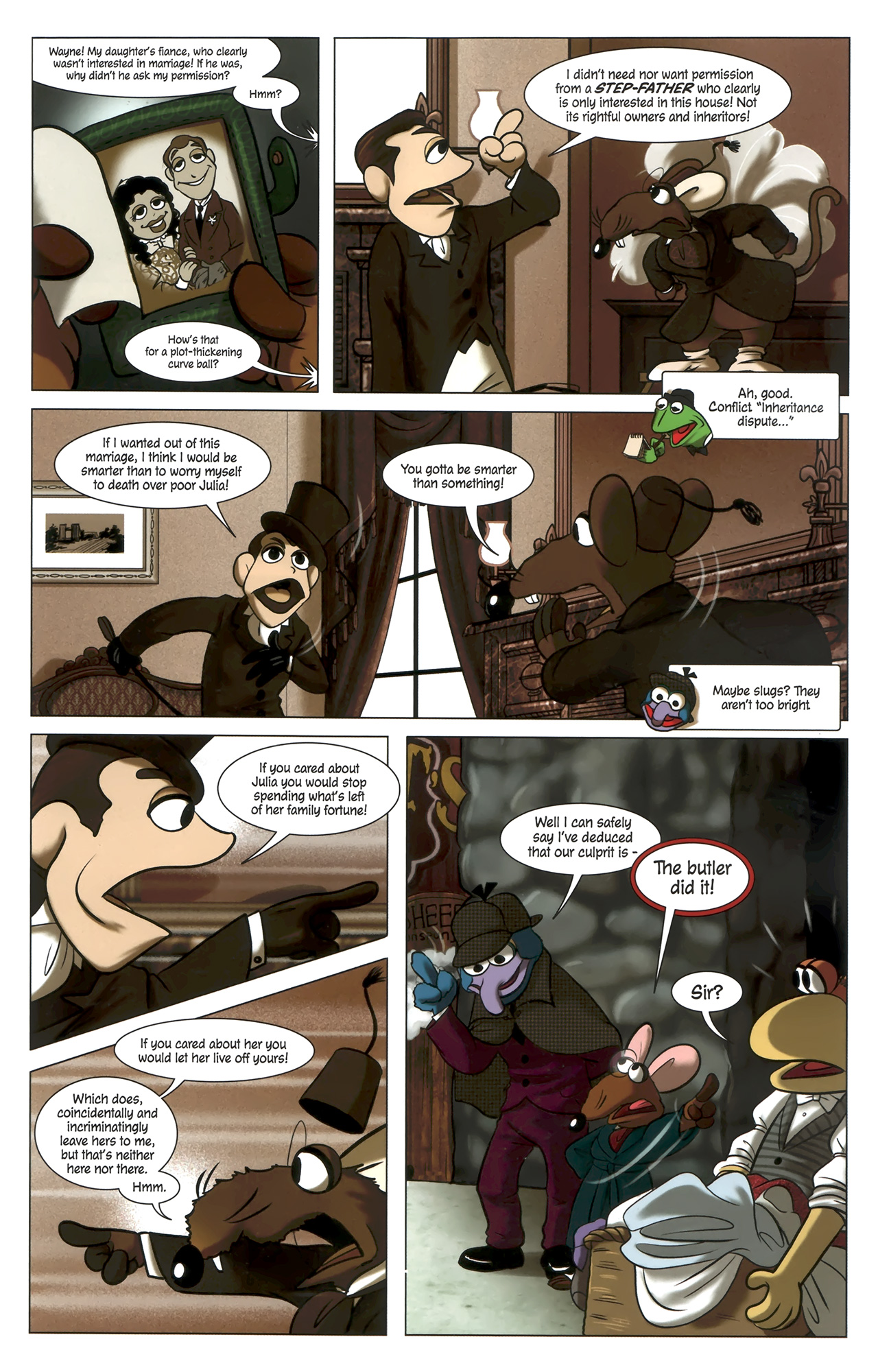 Read online Muppet Sherlock Holmes comic -  Issue #1 - 15
