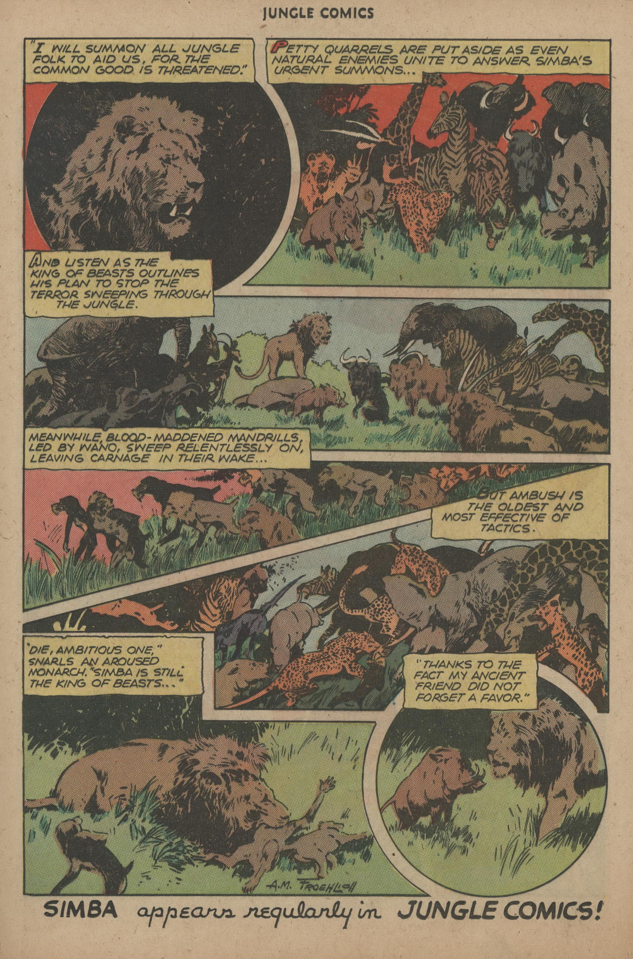 Read online Jungle Comics comic -  Issue #81 - 19