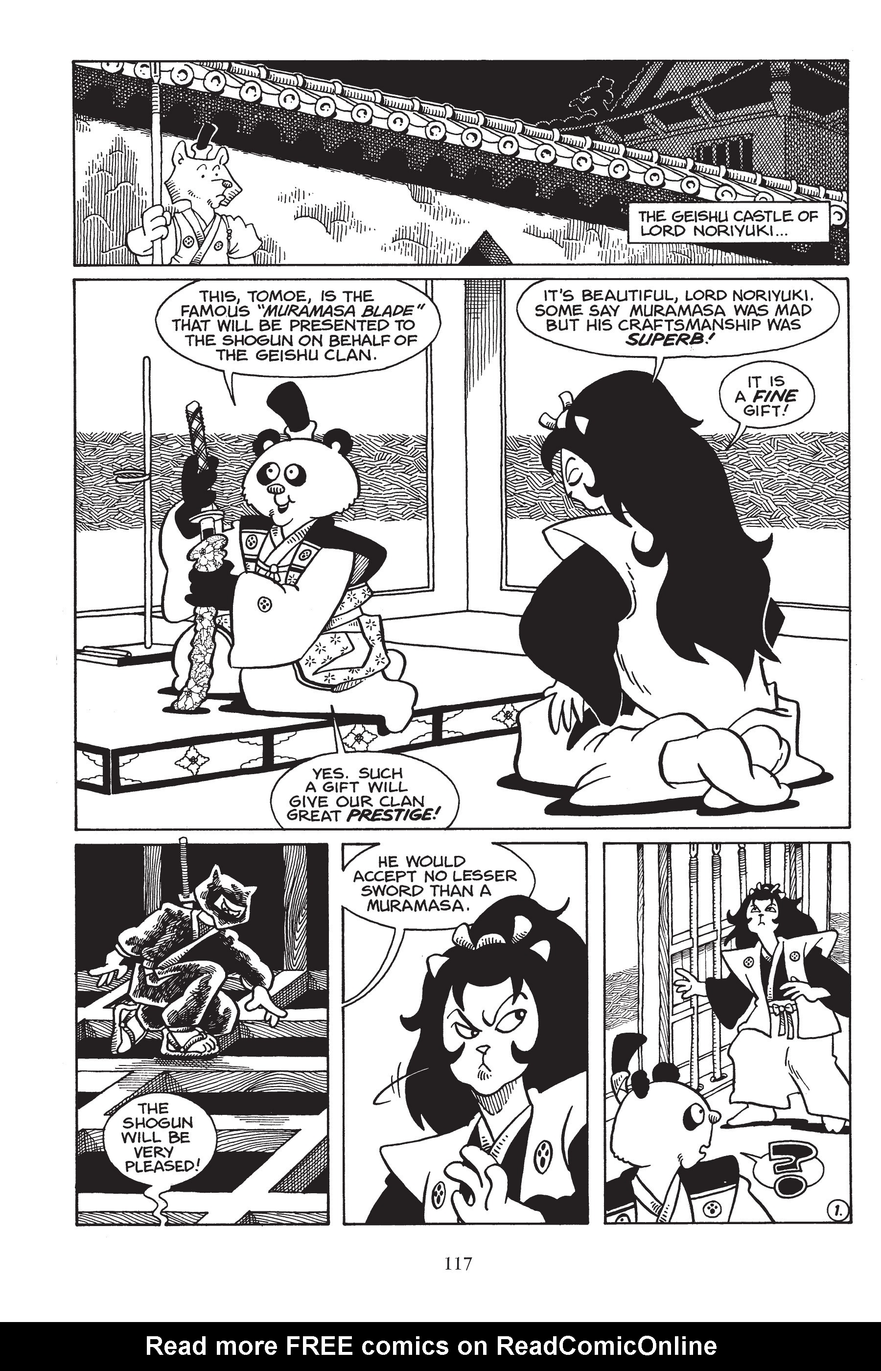 Read online Usagi Yojimbo (1987) comic -  Issue # _TPB 3 - 112