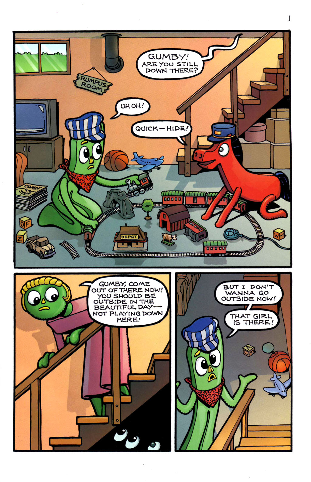 Read online Gumby (2006) comic -  Issue #1 - 3
