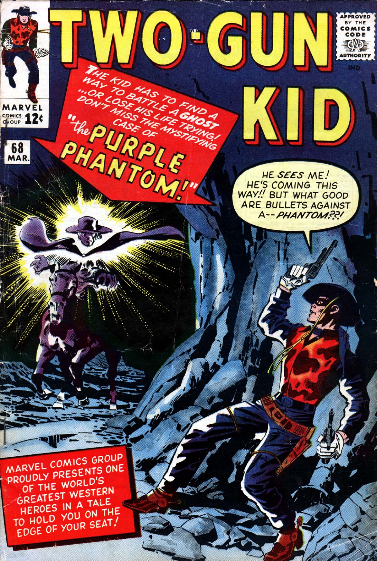 Read online Two-Gun Kid comic -  Issue #68 - 1