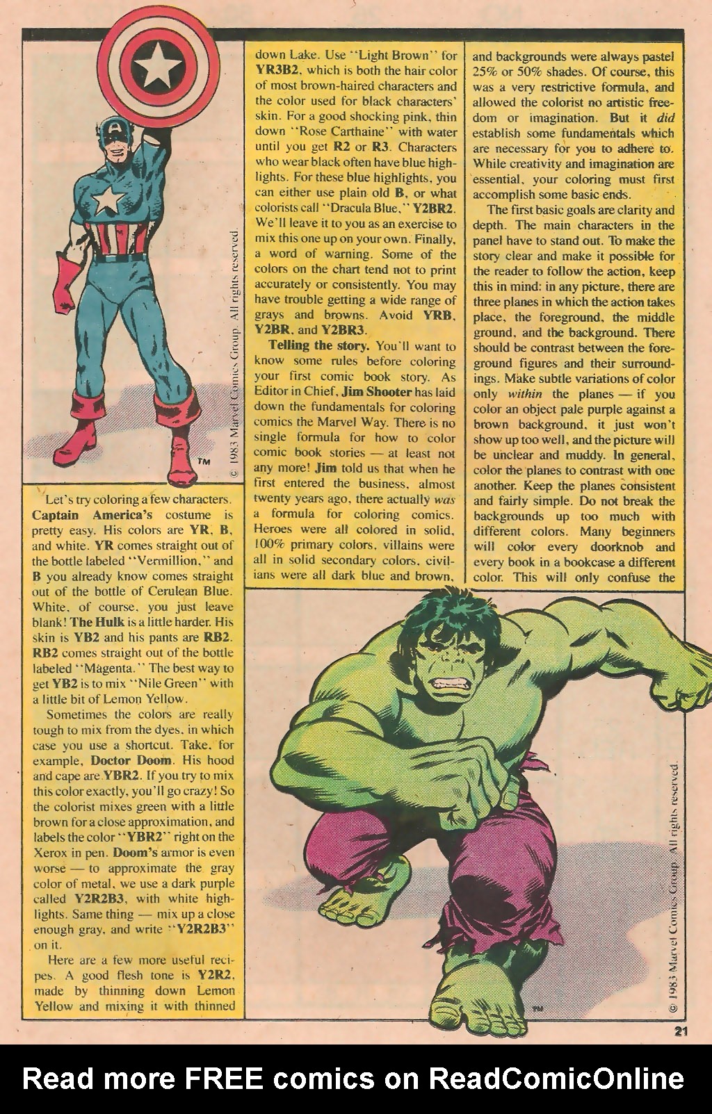 Read online Marvel Age comic -  Issue #13 - 23