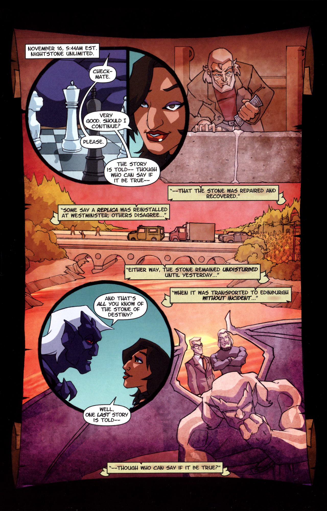 Read online Gargoyles (2006) comic -  Issue #9 - 26