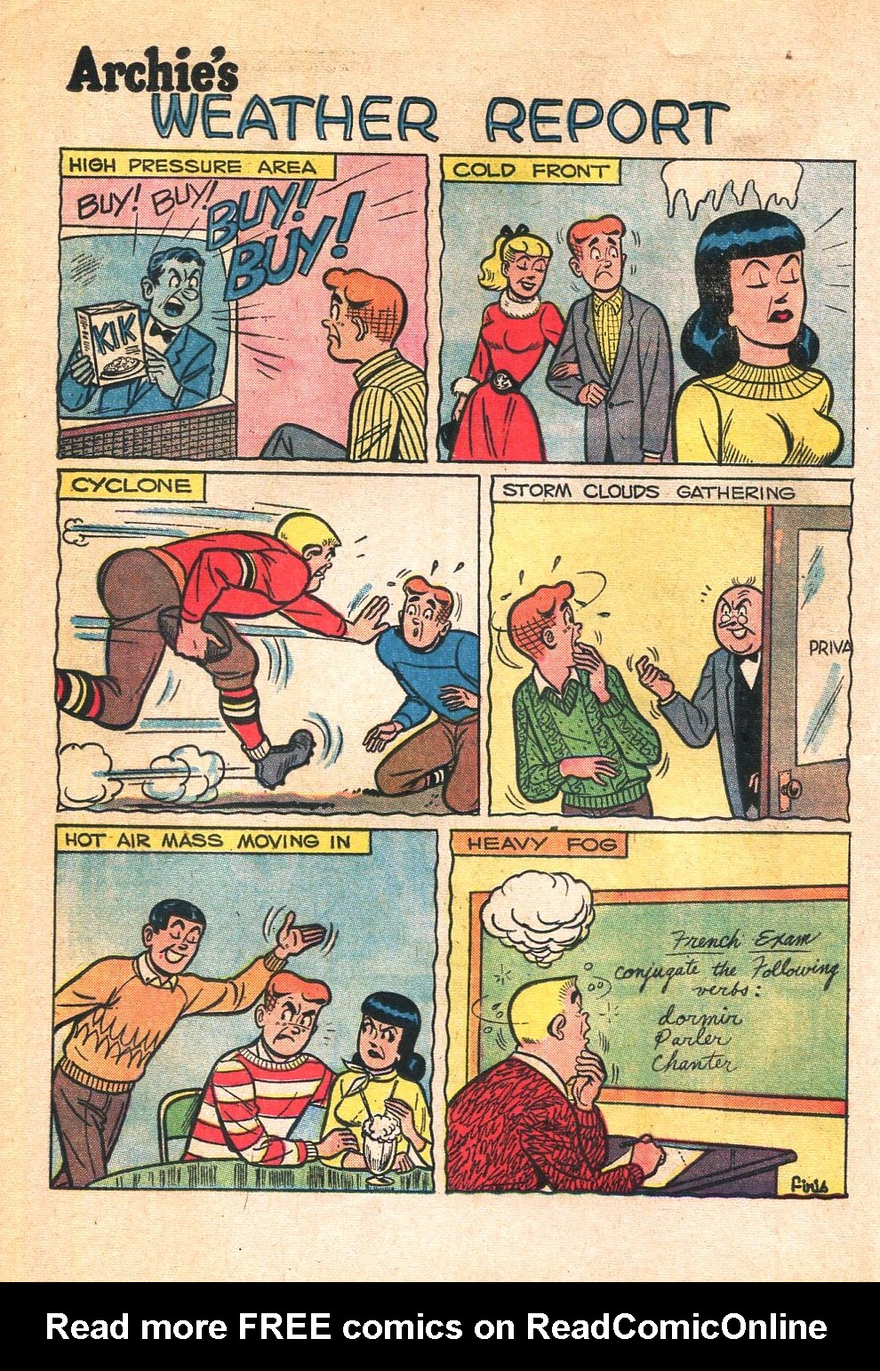 Read online Archie's Joke Book Magazine comic -  Issue #78 - 8