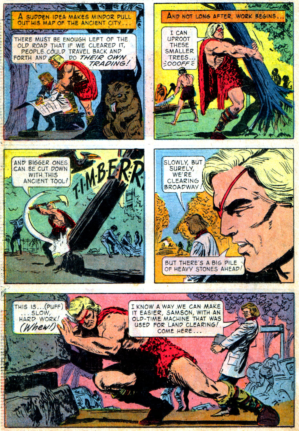 Read online Mighty Samson (1964) comic -  Issue #11 - 22