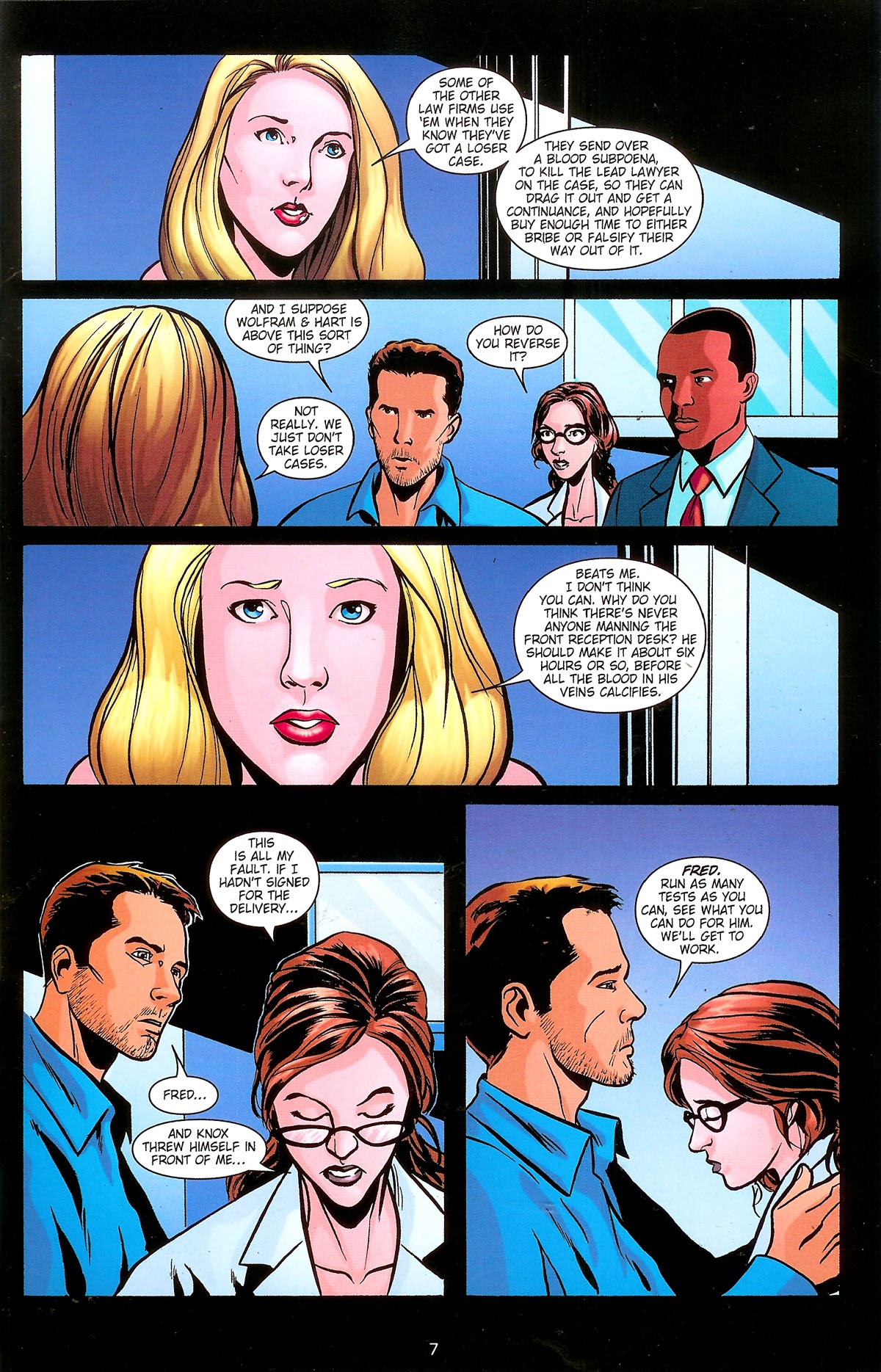 Read online Angel Spotlight comic -  Issue #3 - 9