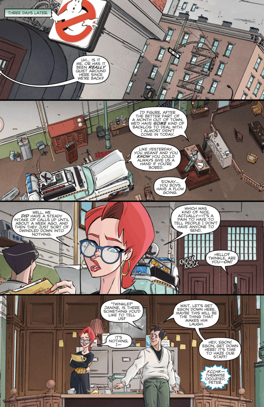 Read online Ghostbusters (2011) comic -  Issue #13 - 8