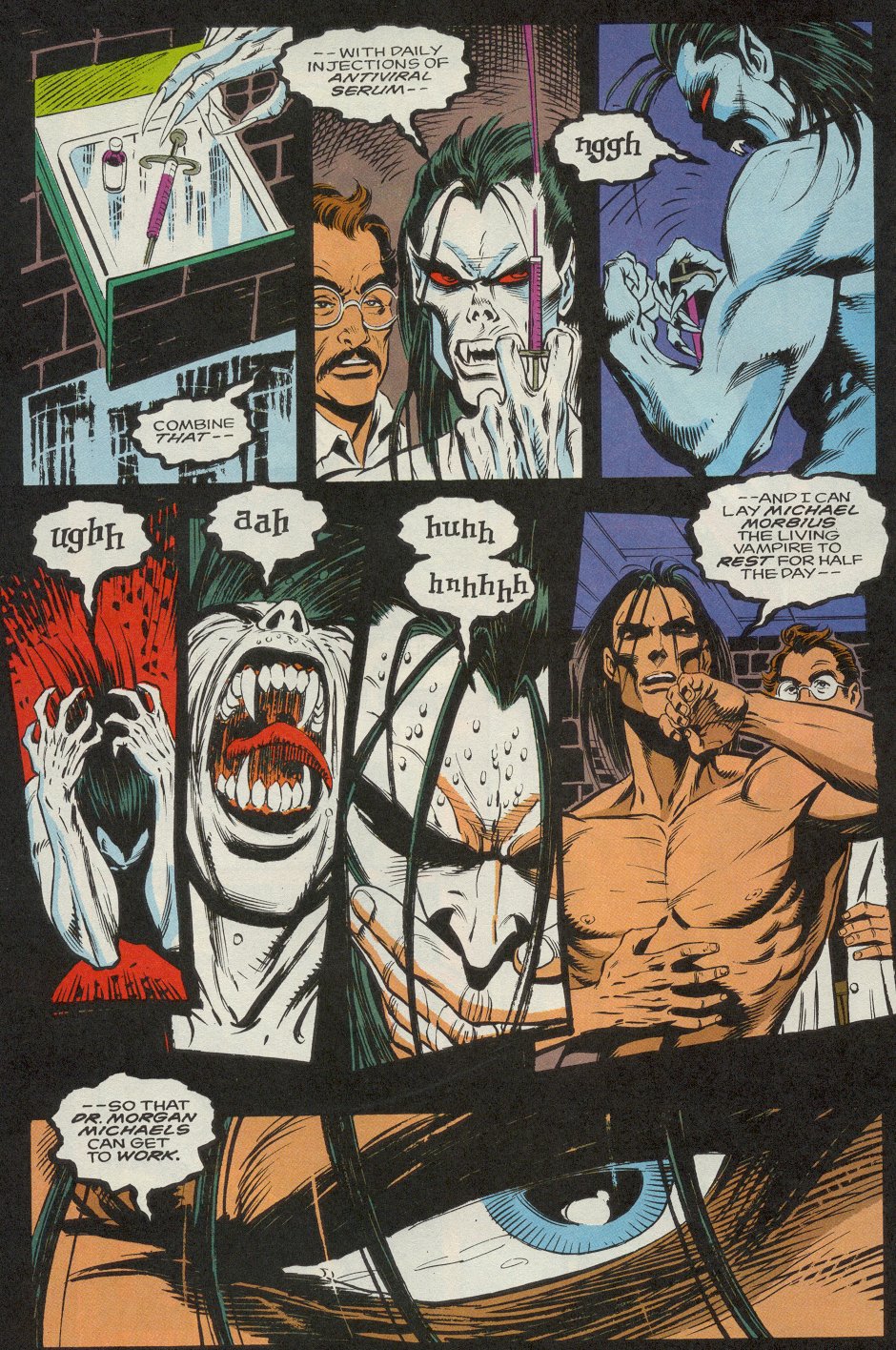 Read online Morbius: The Living Vampire (1992) comic -  Issue #7 - 4