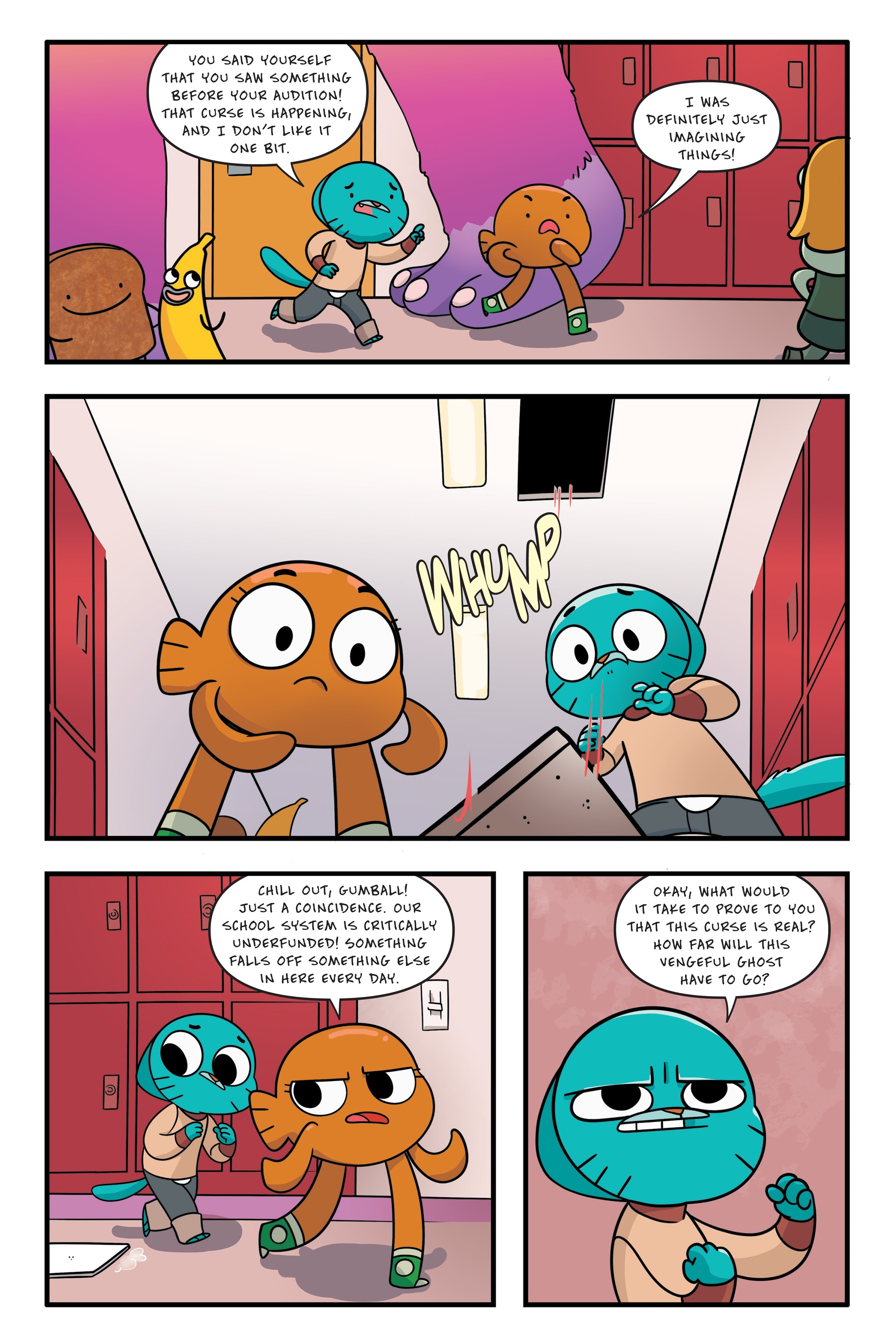 Read online The Amazing World of Gumball: Midsummer Nightmare comic -  Issue # TPB - 45