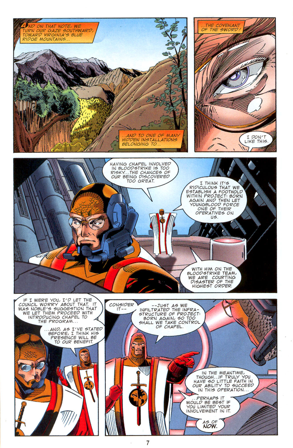 Read online Bloodstrike (1993) comic -  Issue #7 - 9