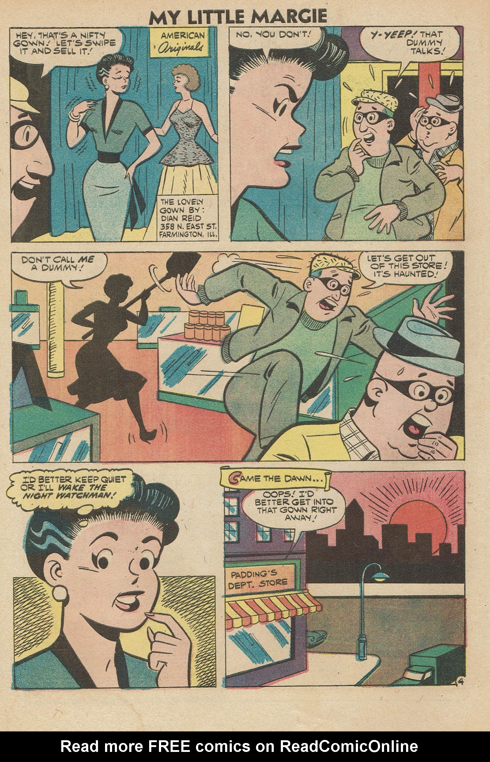 Read online My Little Margie (1954) comic -  Issue #26 - 32