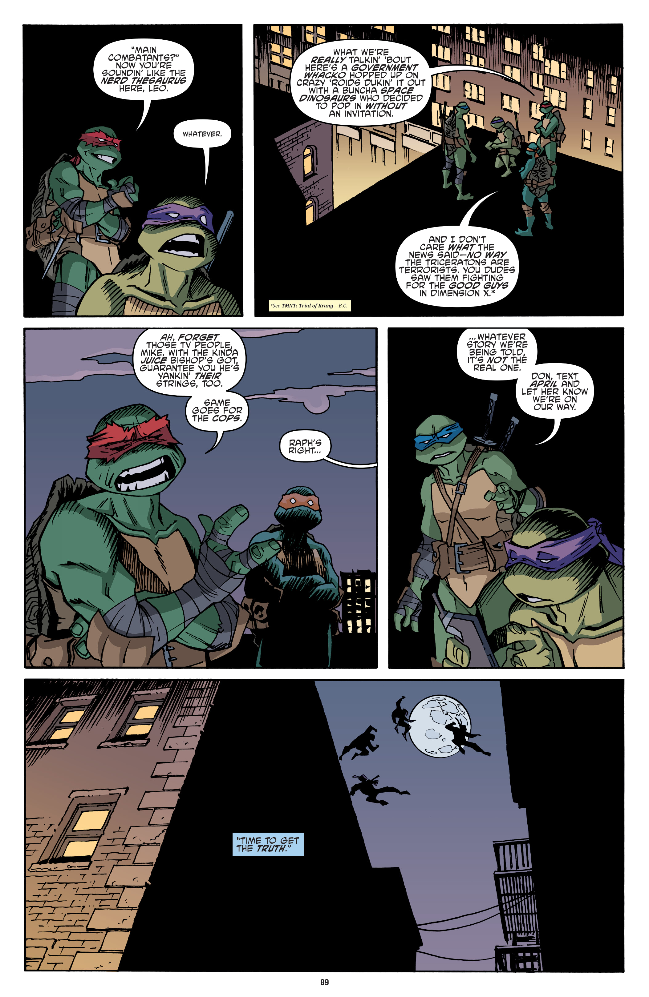 Read online Teenage Mutant Ninja Turtles: The IDW Collection comic -  Issue # TPB 11 (Part 1) - 88