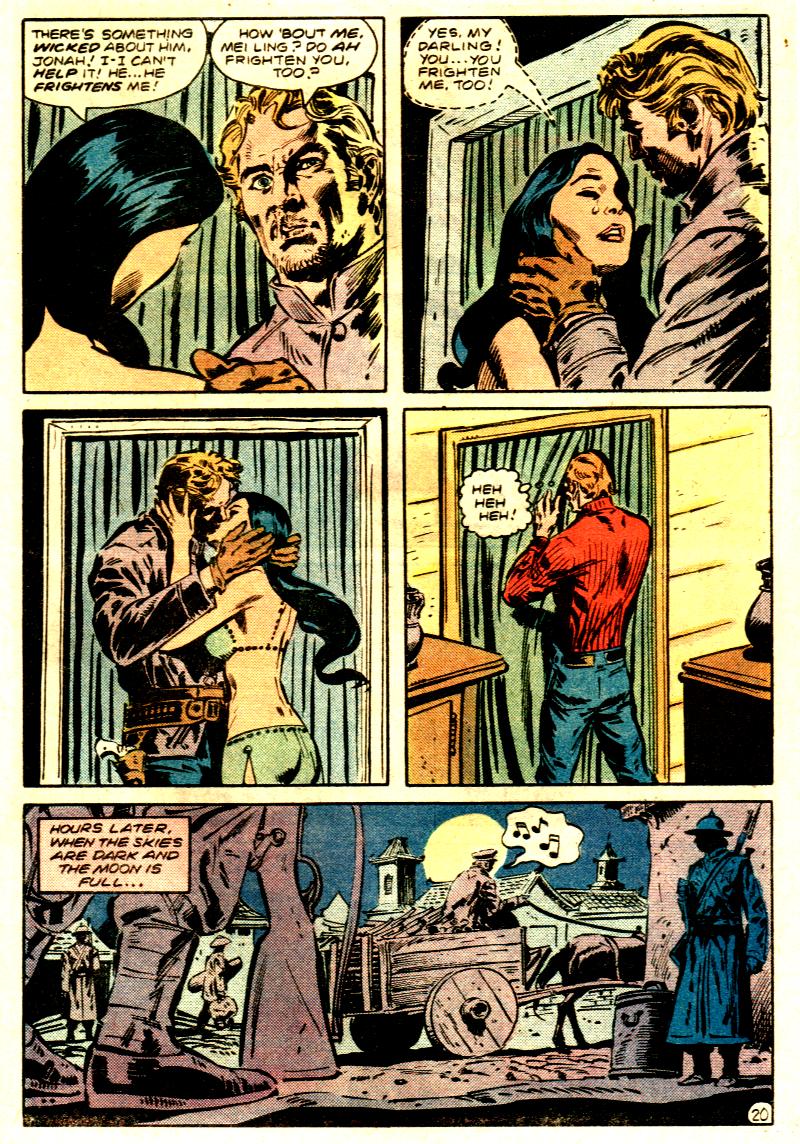 Read online Jonah Hex (1977) comic -  Issue #62 - 21