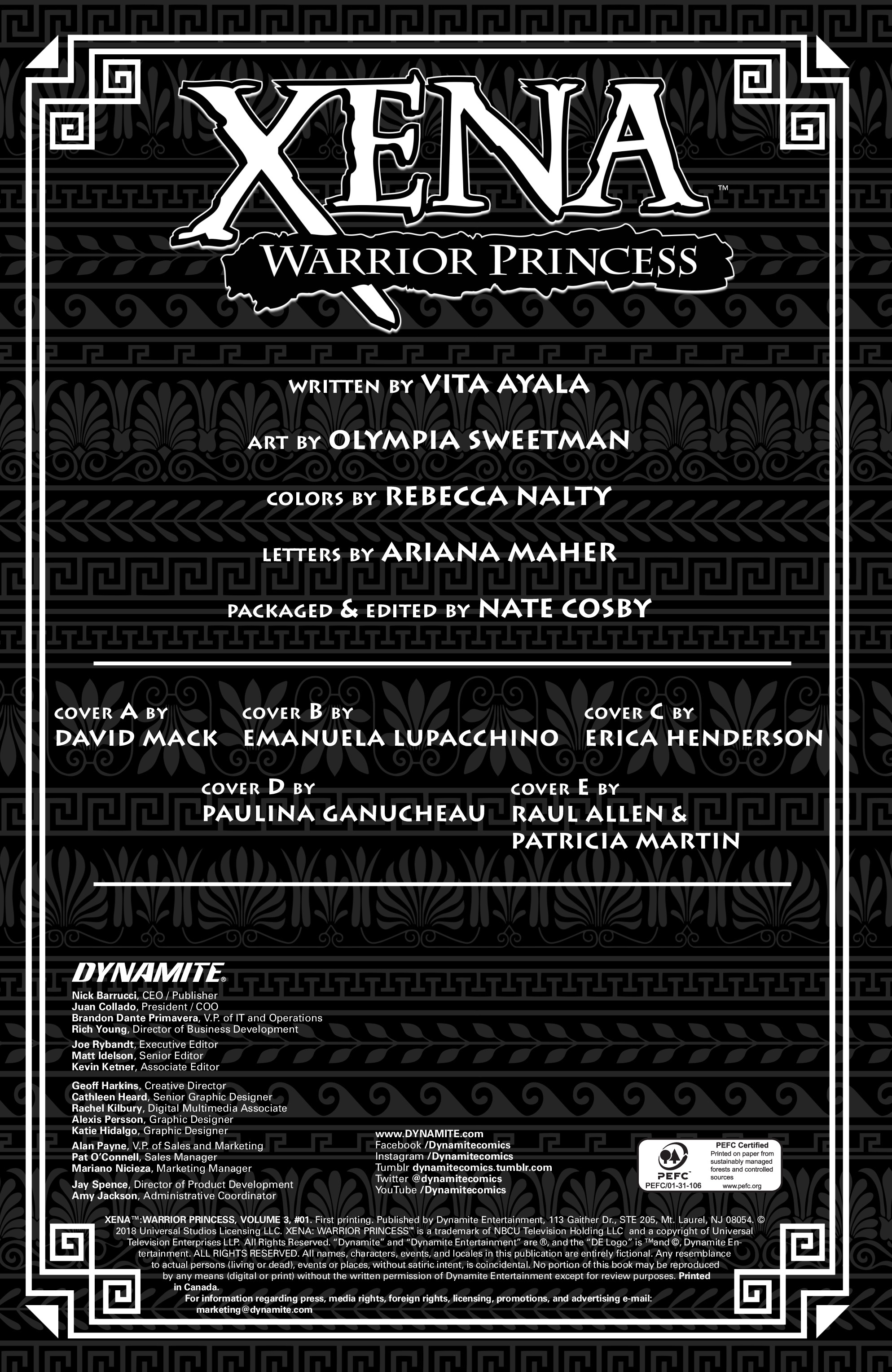 Read online Xena: Warrior Princess (2019) comic -  Issue #1 - 6