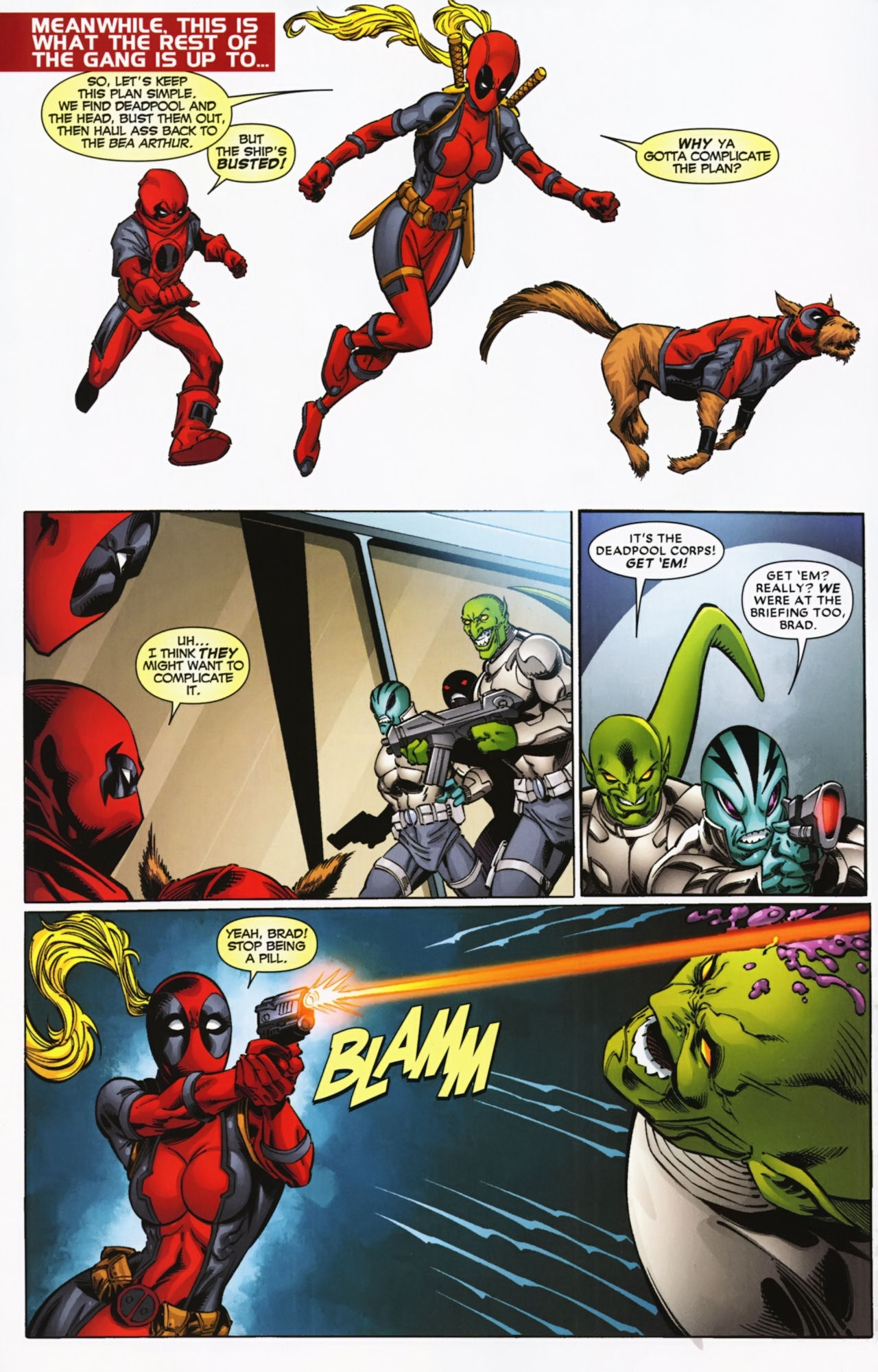 Read online Deadpool Corps (2010) comic -  Issue #12 - 9