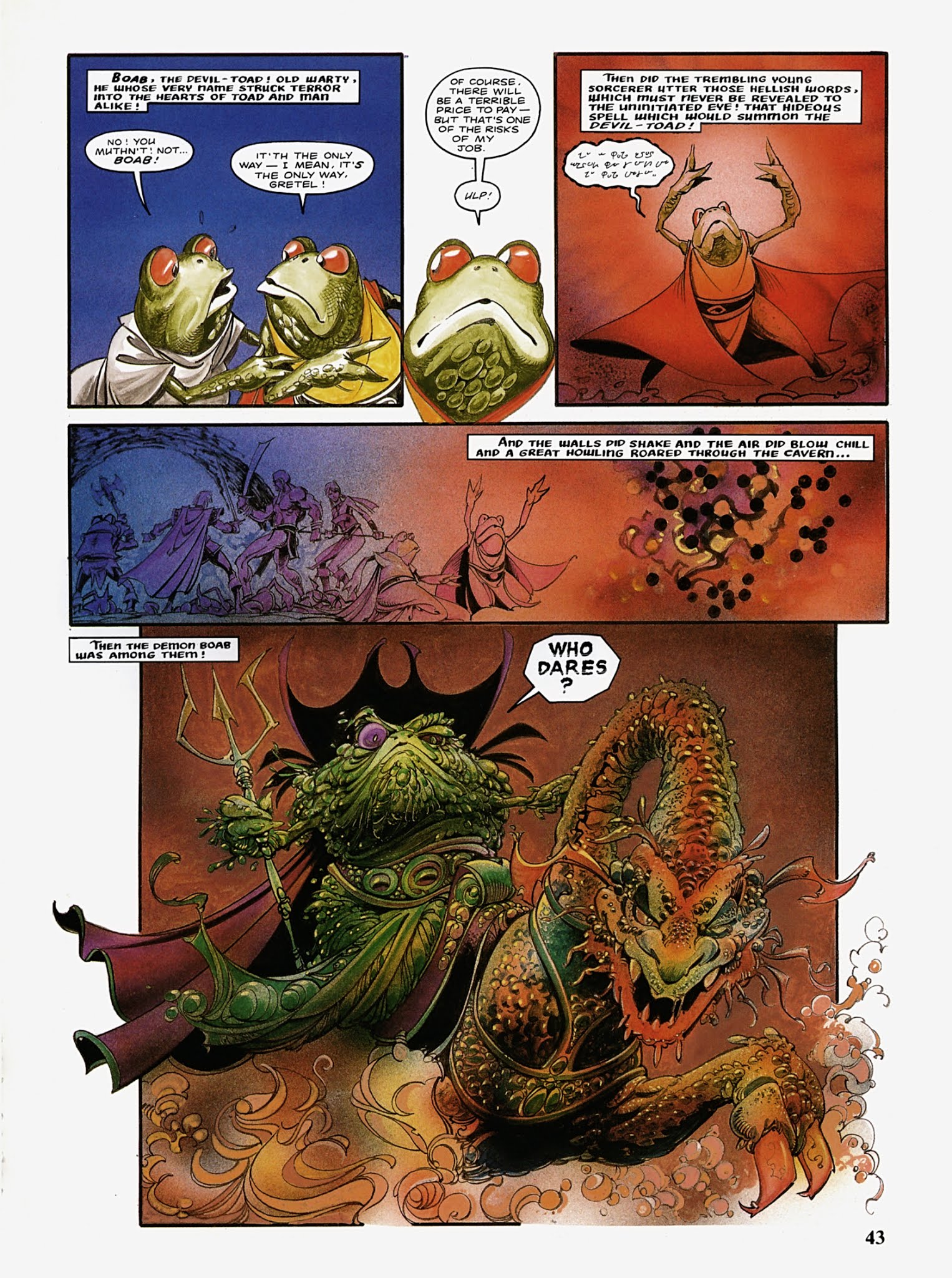 Read online The Chronicles of Genghis Grimtoad comic -  Issue # Full - 42