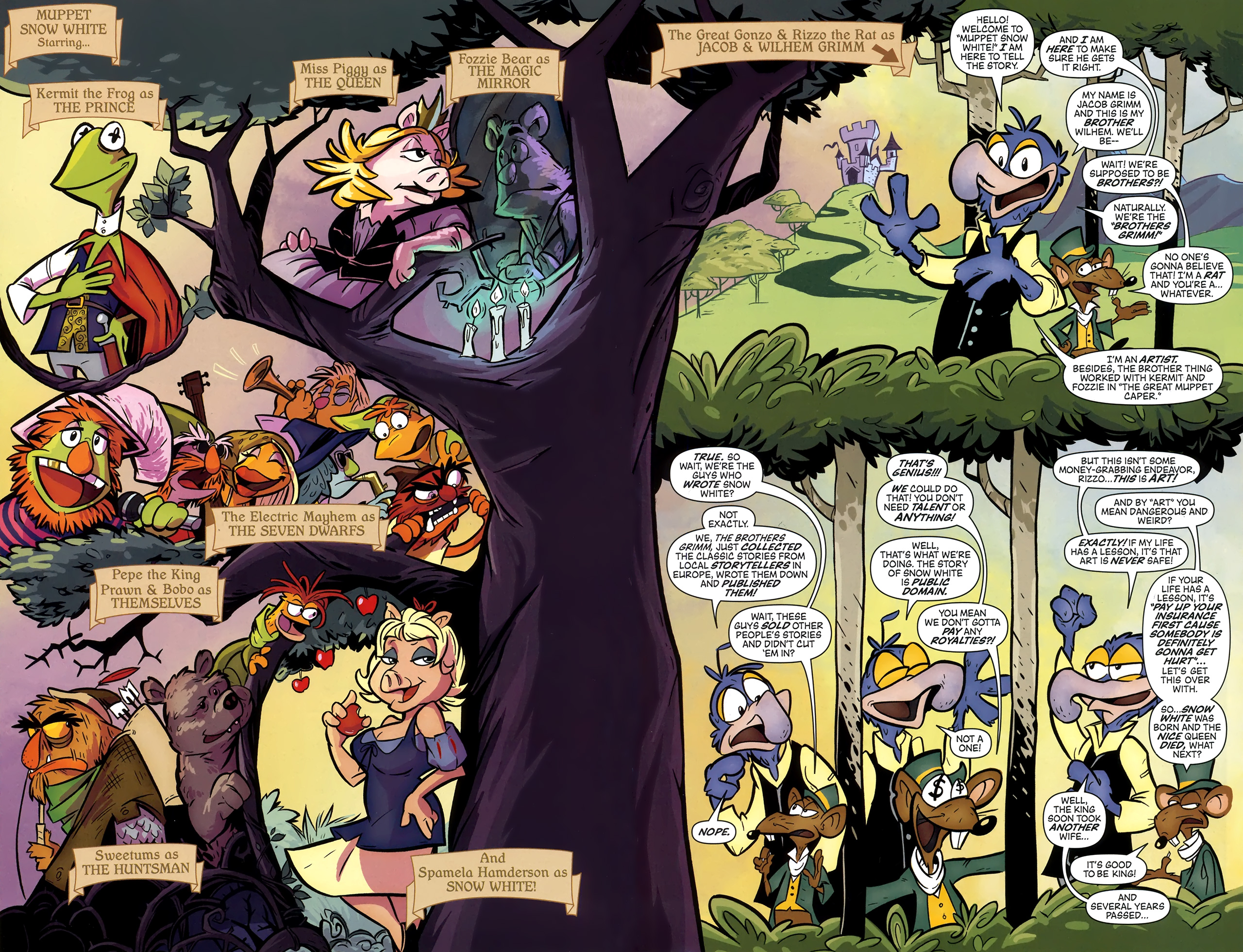 Read online Muppet Snow White comic -  Issue #1 - 5