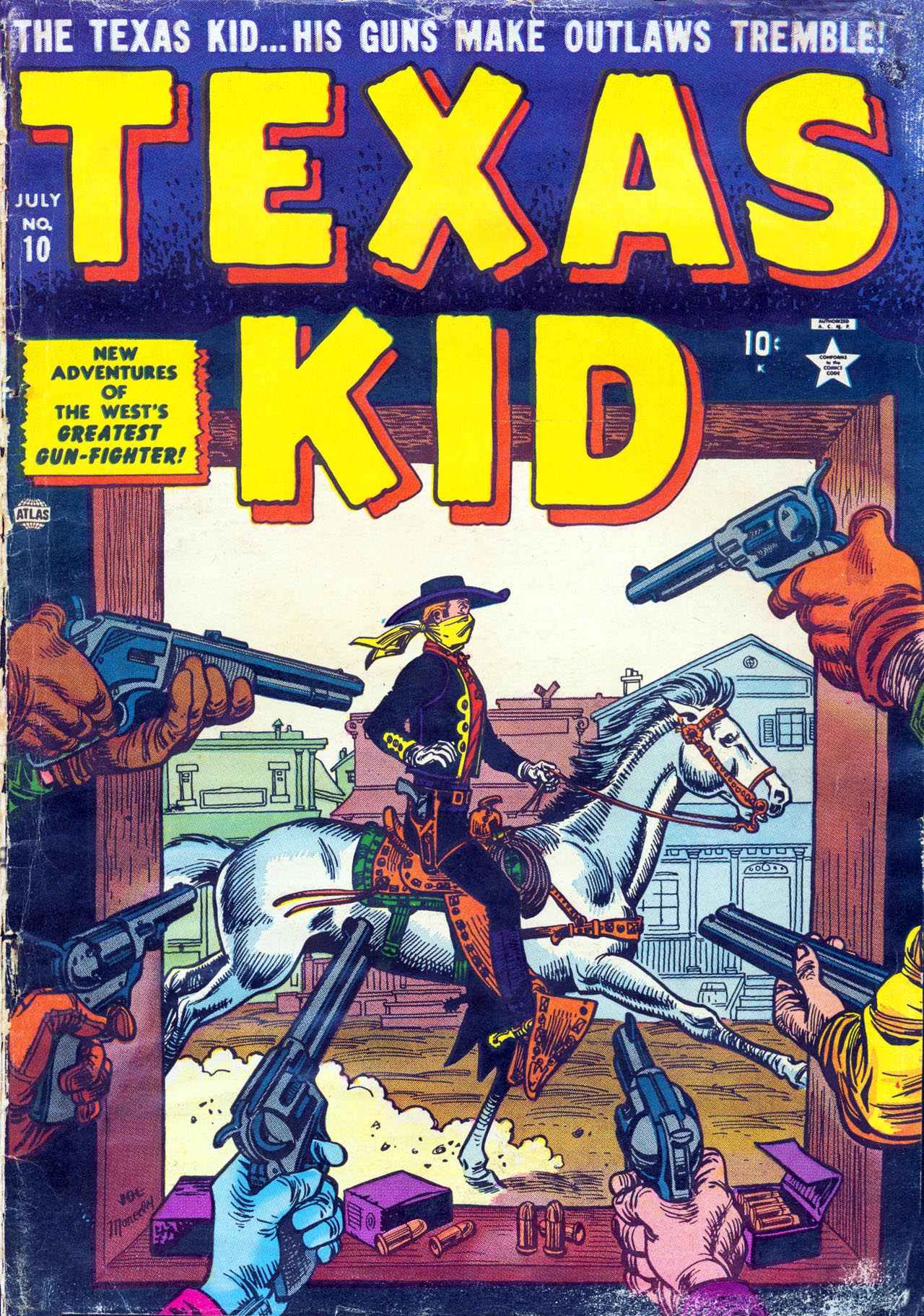 Read online Texas Kid comic -  Issue #10 - 1