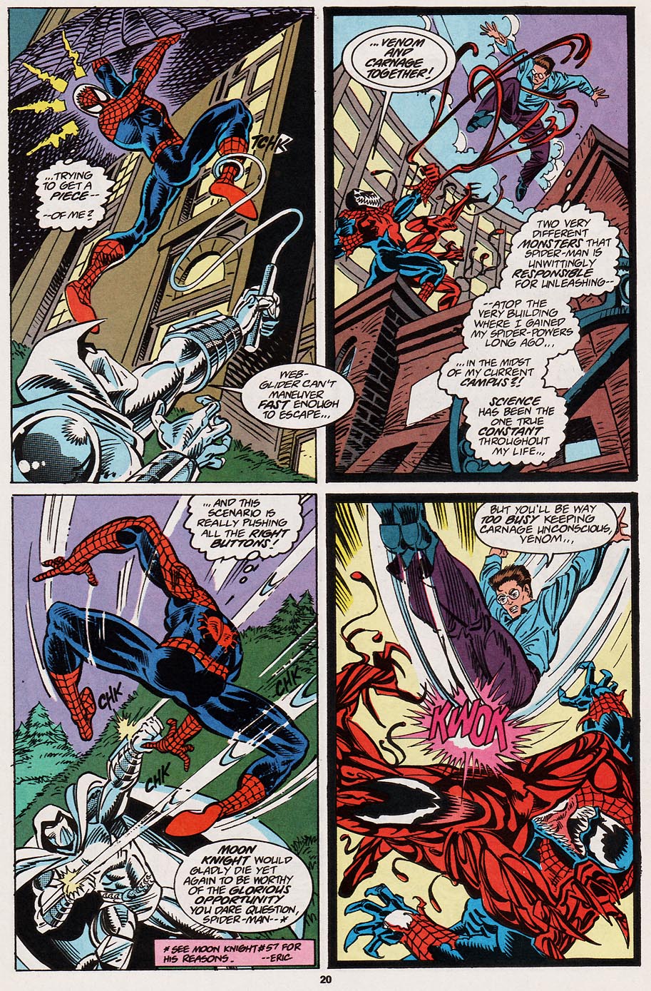 Read online Web of Spider-Man (1985) comic -  Issue #105 - 17