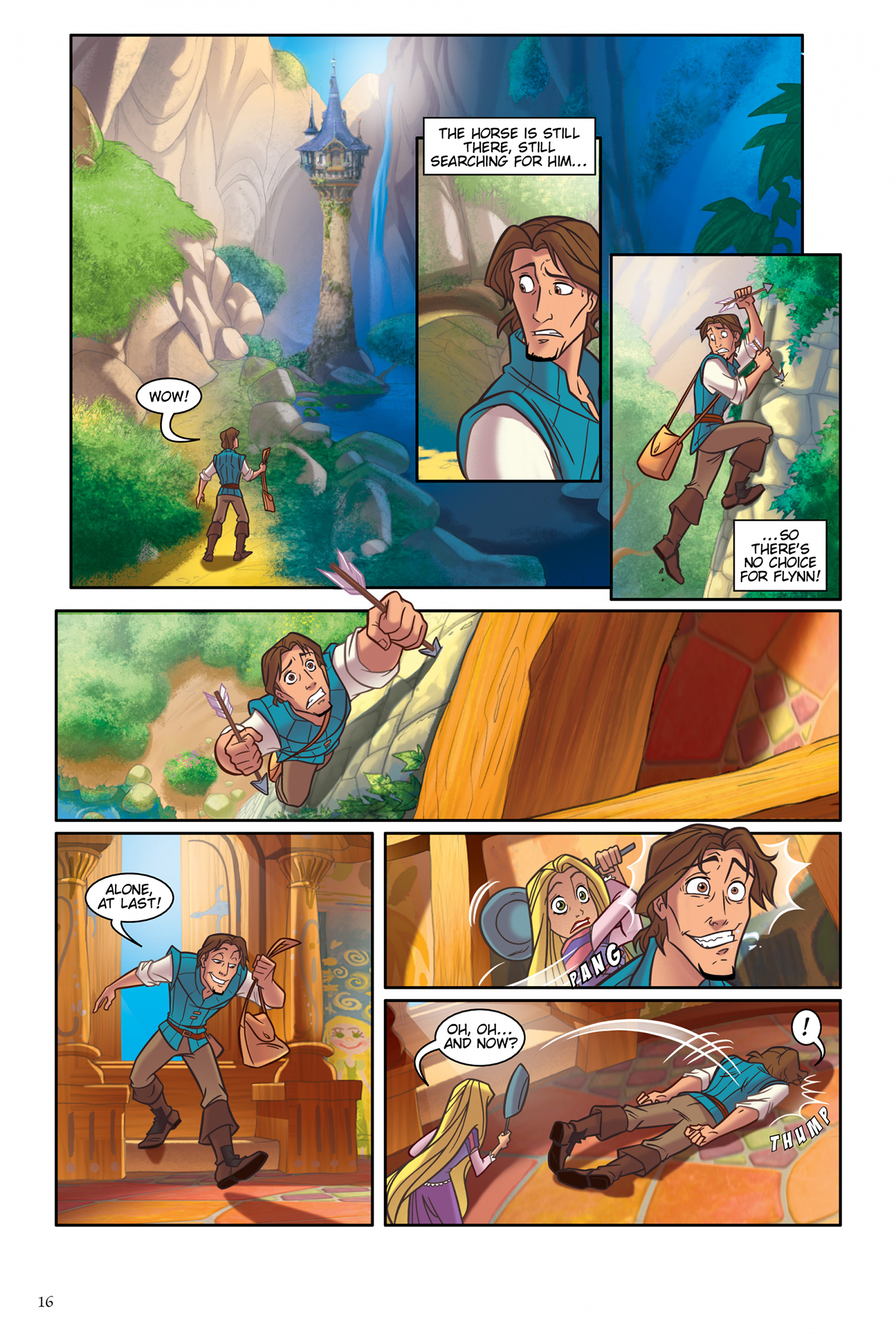 Read online Disney Tangled: The Story of the Movie in Comics comic -  Issue # Full - 18